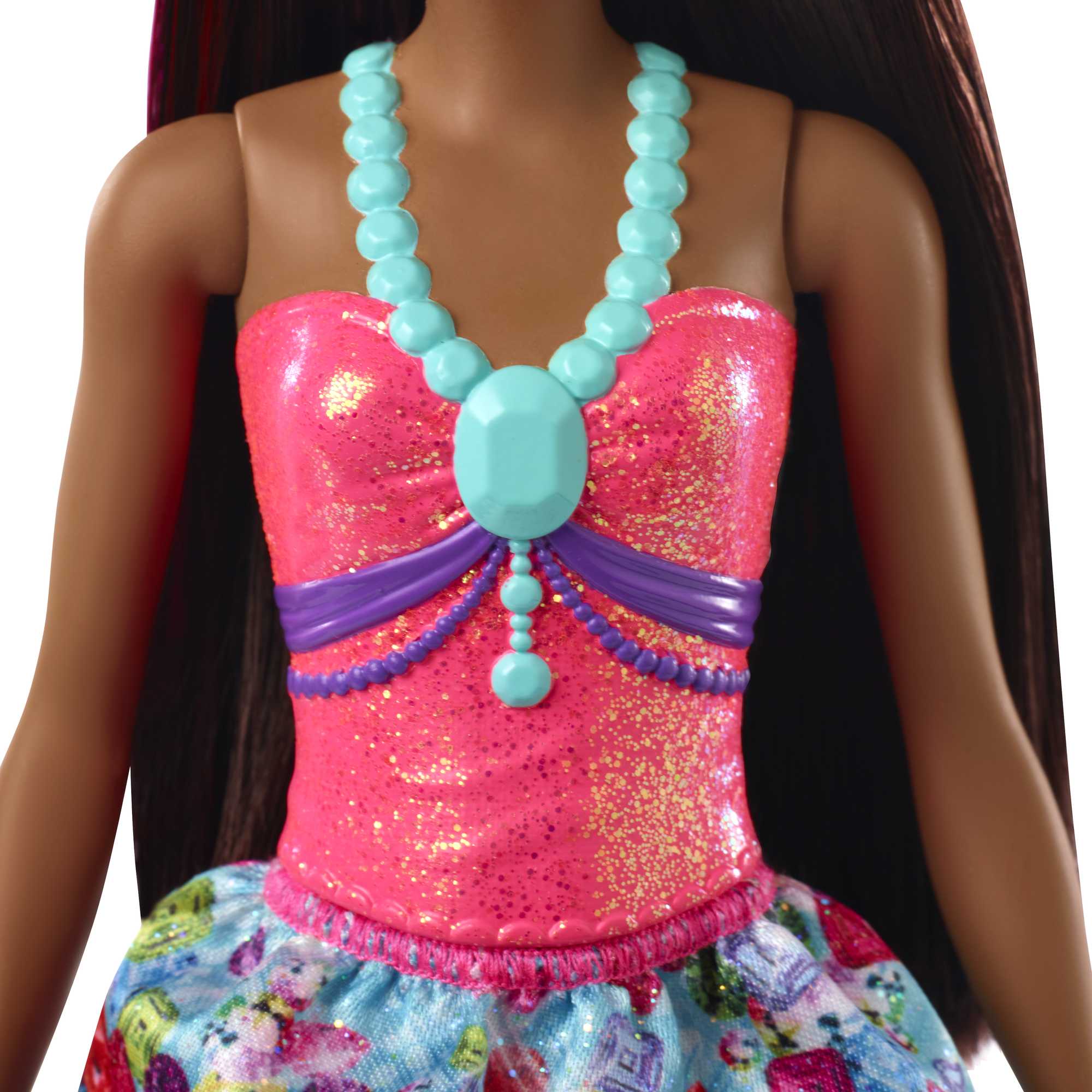 Barbie Dreamtopia Muñeca Real Corona Morada