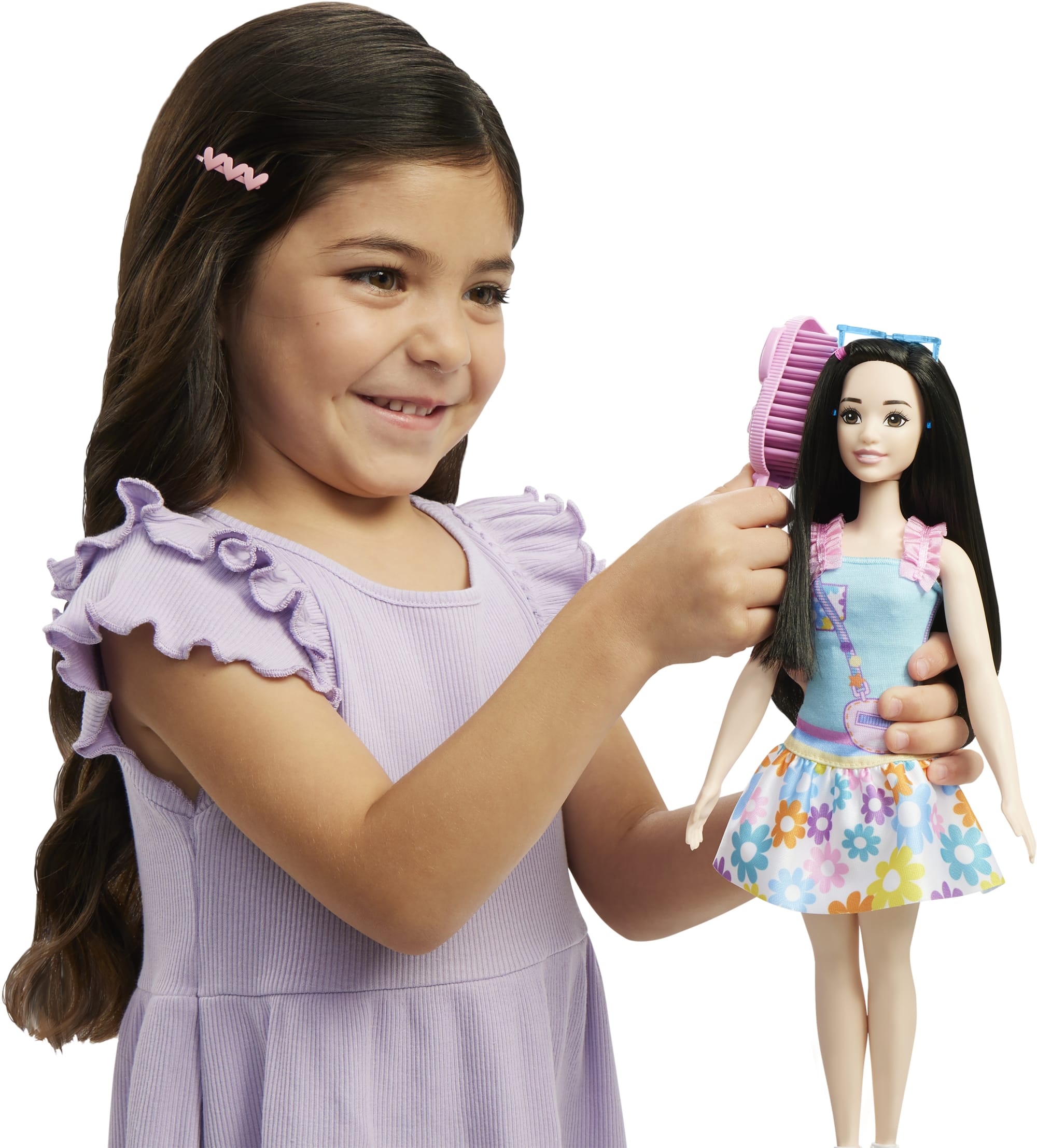 Barbie My First Barbie Boneca Saia Flor com Raposa - HLL22 - Pirlimpimpim  Brinquedos