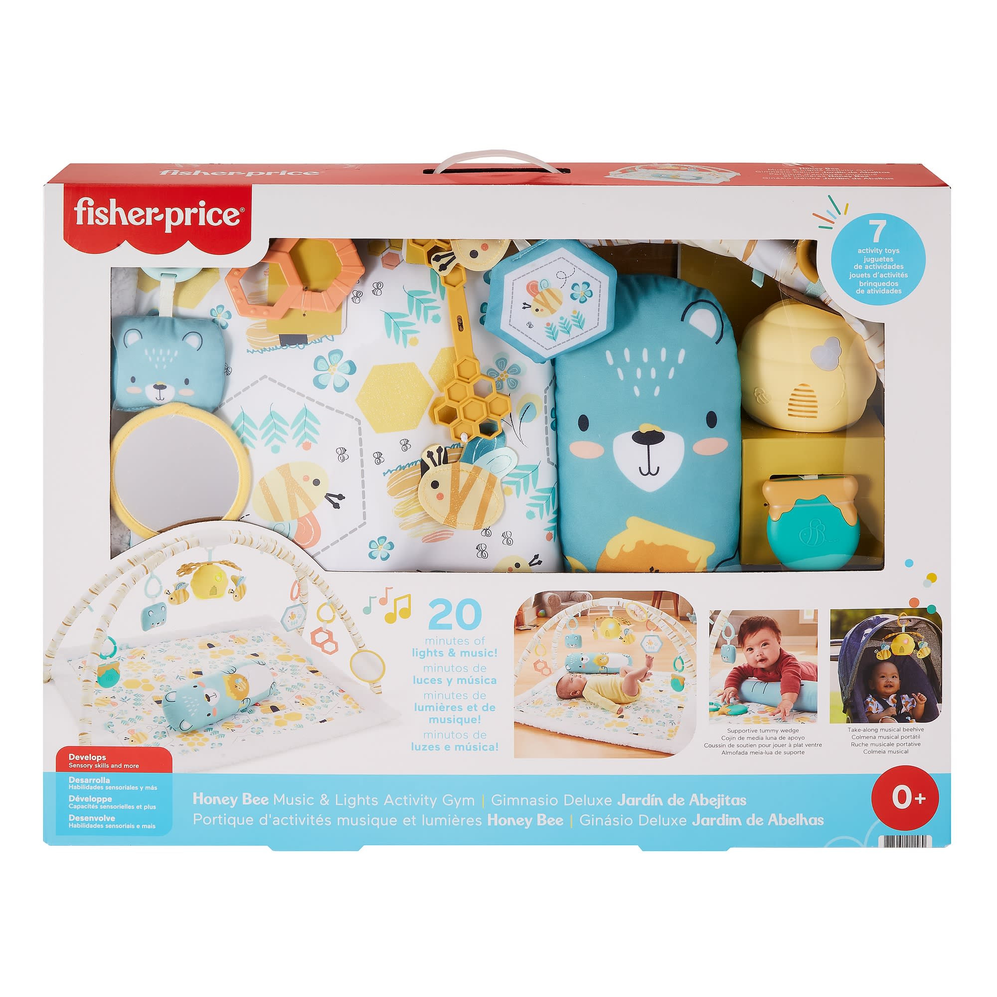 Honey Bee Music & Lights Activity Gym