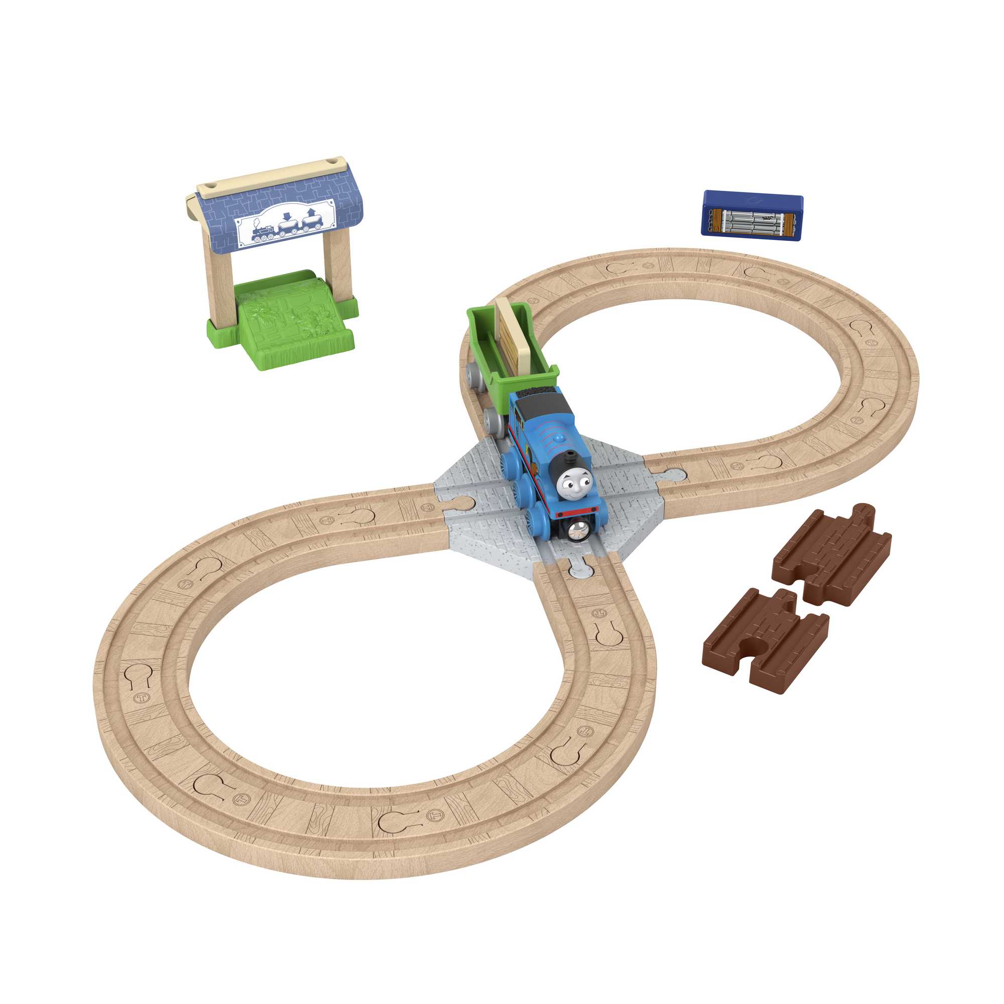Fisher-Price Thomas & Friends Wooden Railway Figure 8 Track Pack | Mattel