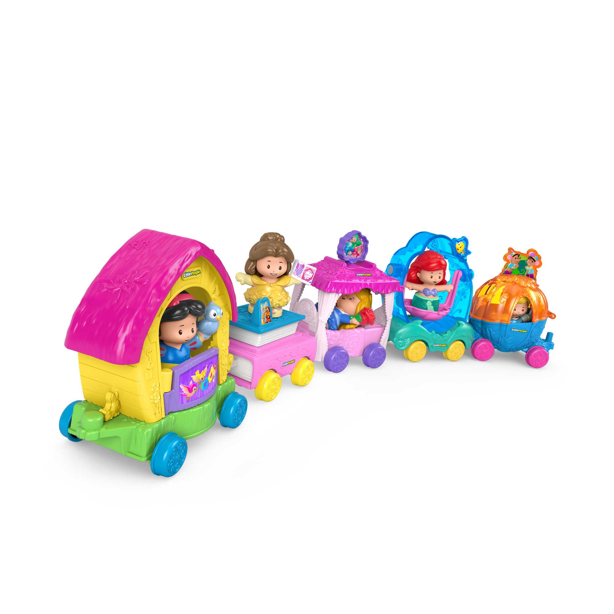 Disney Princess Parade Float Toys Little People Vehicle Collection For Toddlers Styles May Vary