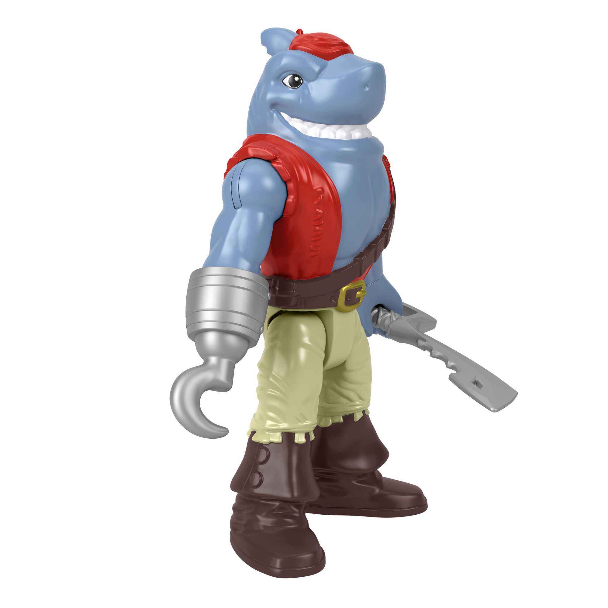 Imaginext Core Figura de Acción XL Tiburon Pirata