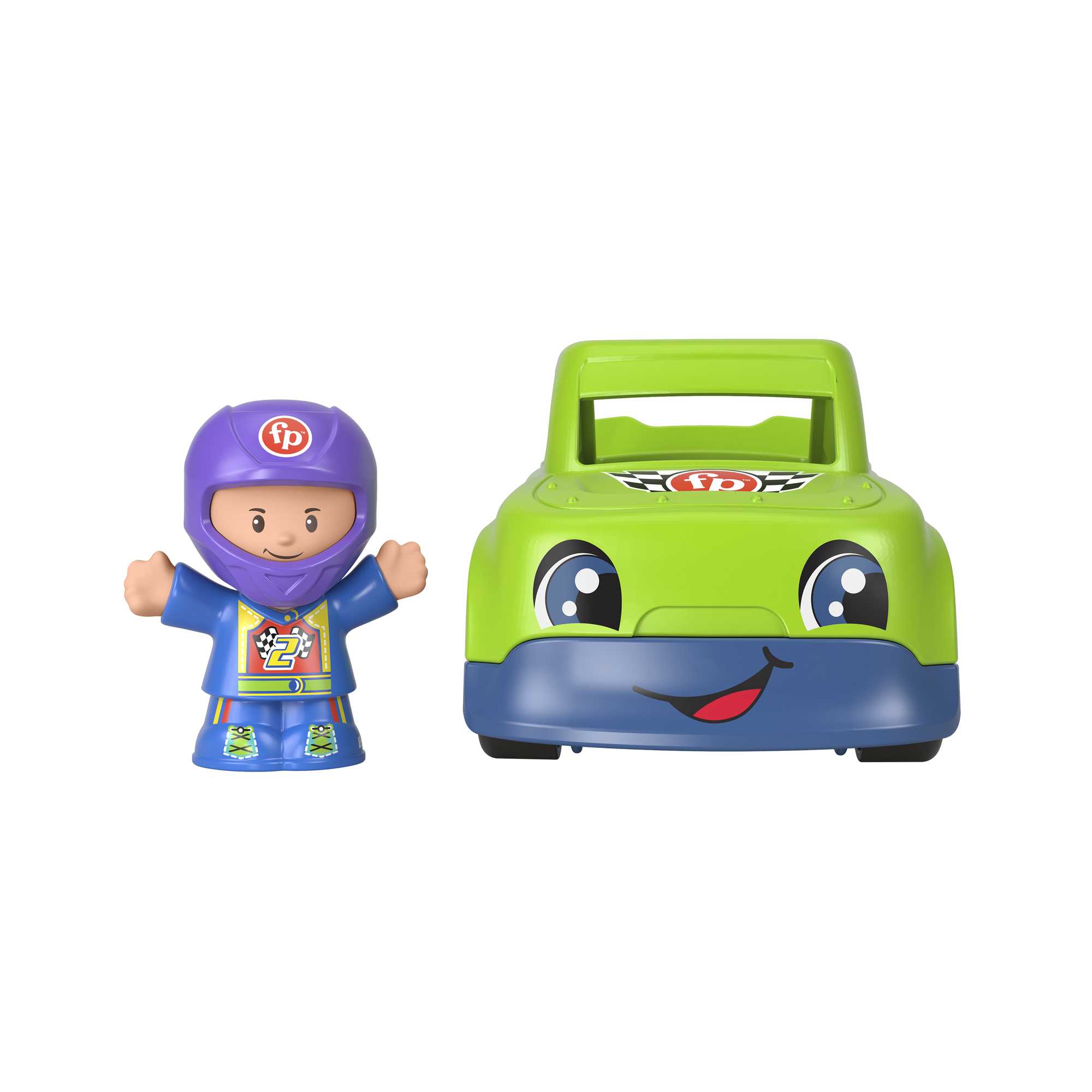 Fisher-Price Little People Brinquedo para Bebês Carro de corrida
