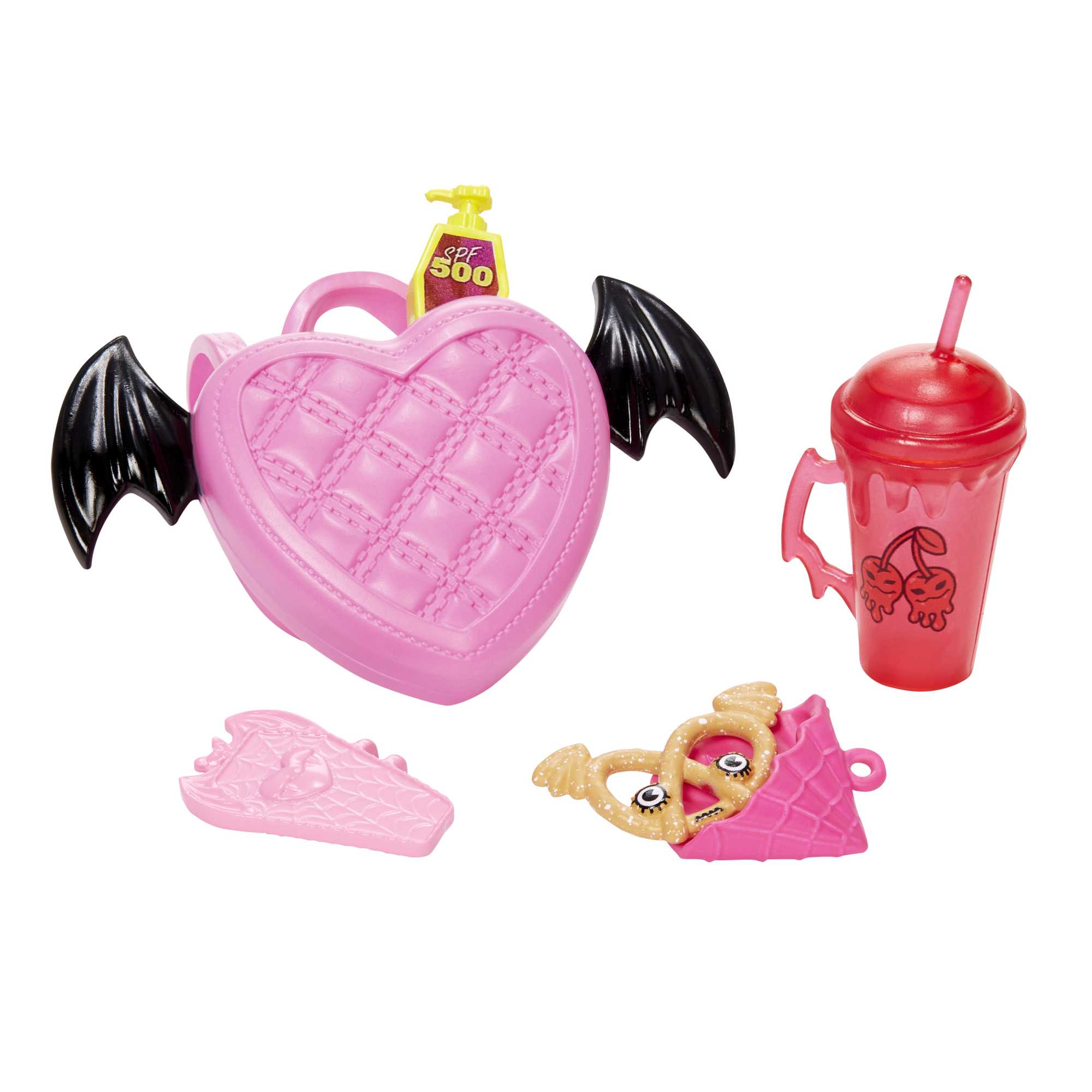  Monster High Draculaura Doll with Pet Bat-Cat Count