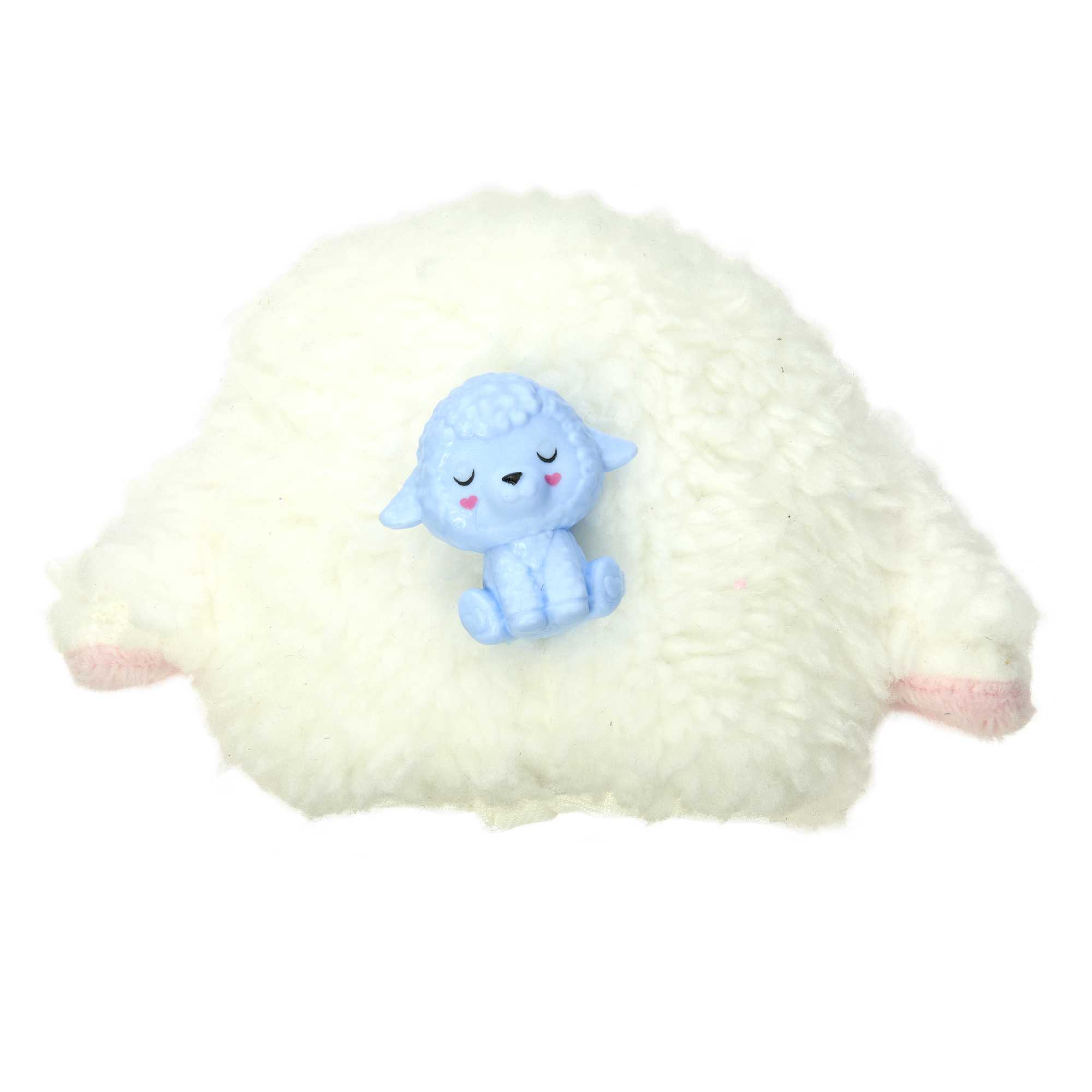 Barbie Cutie Reveal Cozy Cute Tees Series Chelsea Doll & Accessories, Plush Lamb, Blonde Small Doll