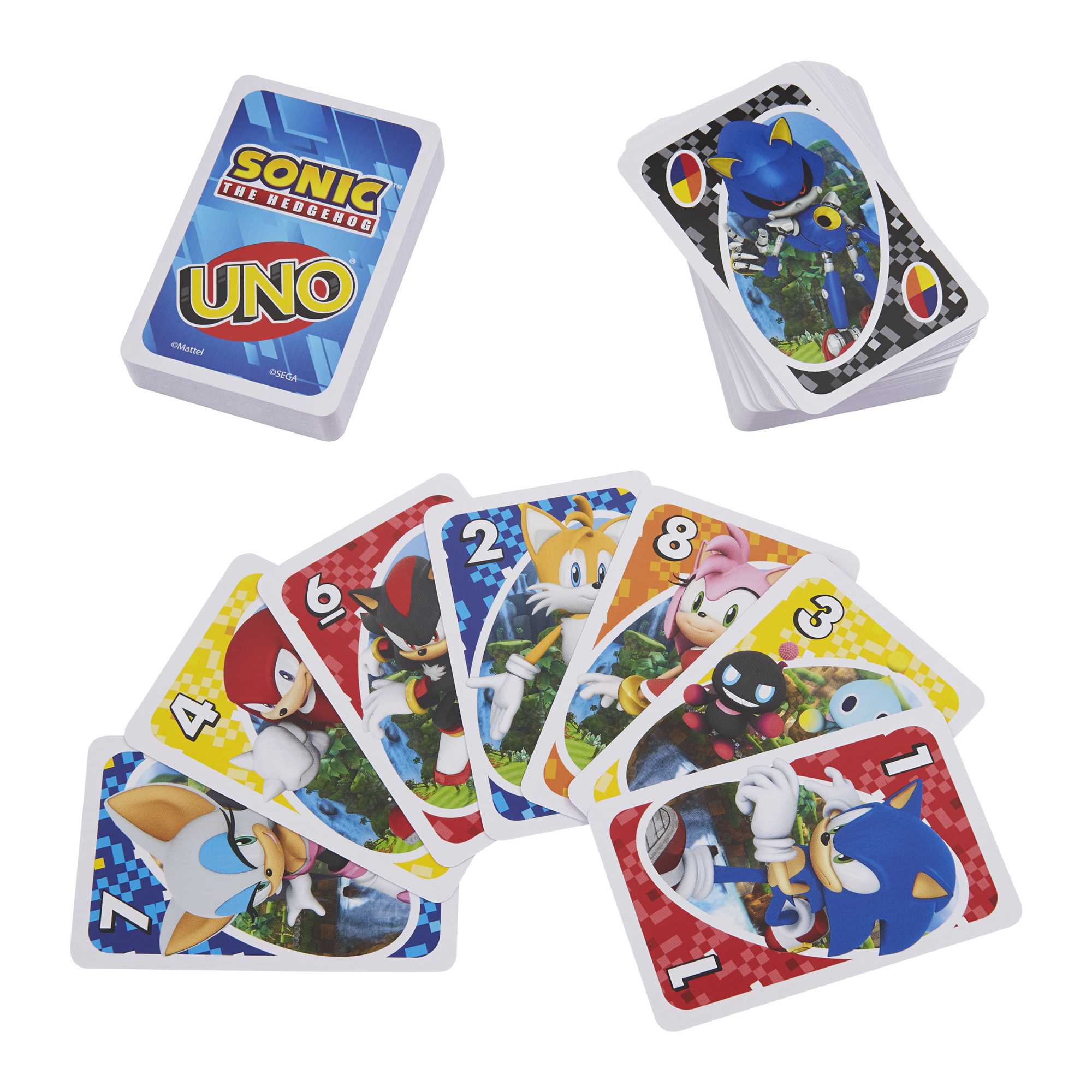 UNO Jurassic World Theme Card Game for 2-10 Players Ages 7Y+ 