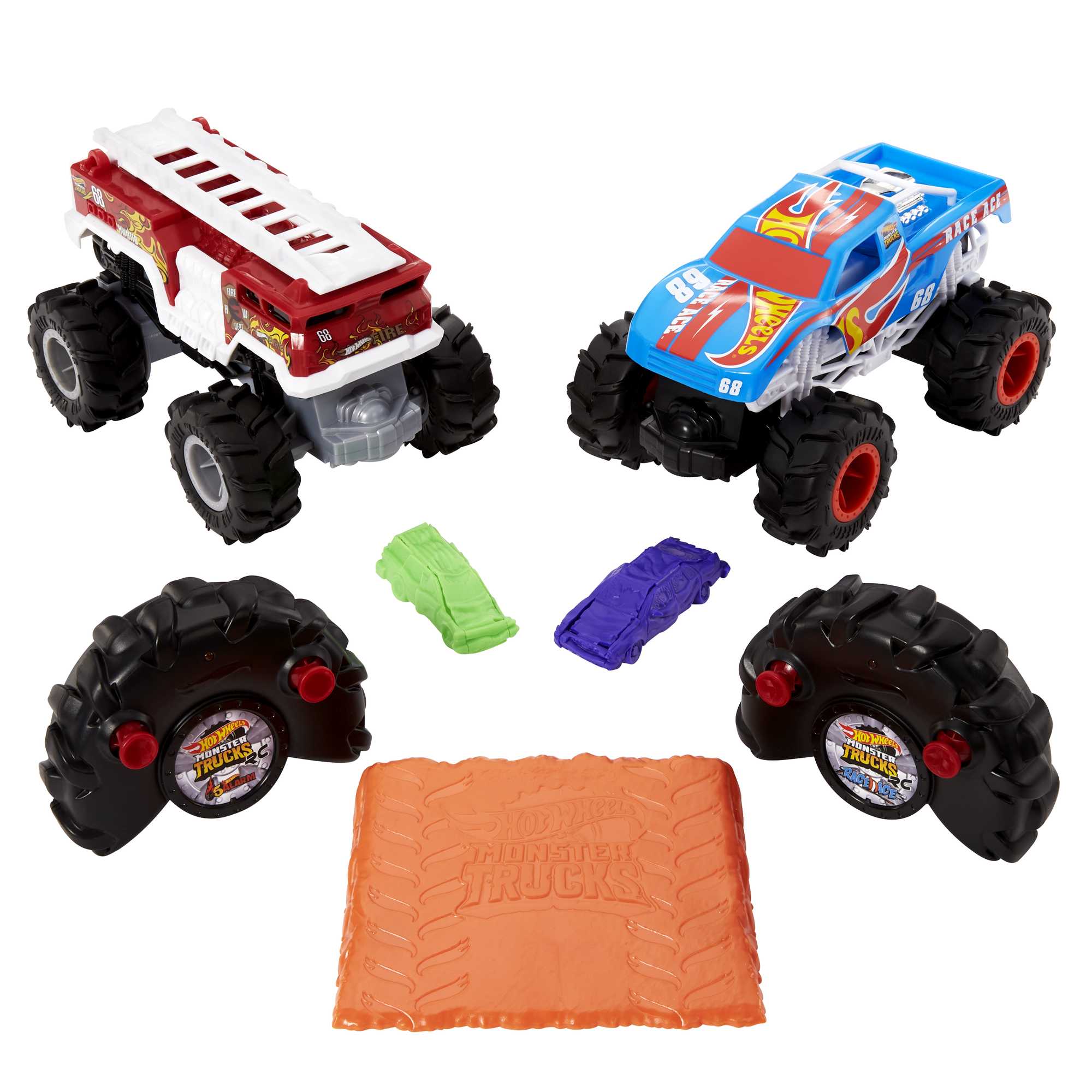 Hot Wheels R/C Monster Trucks 2-Pack | Mattel