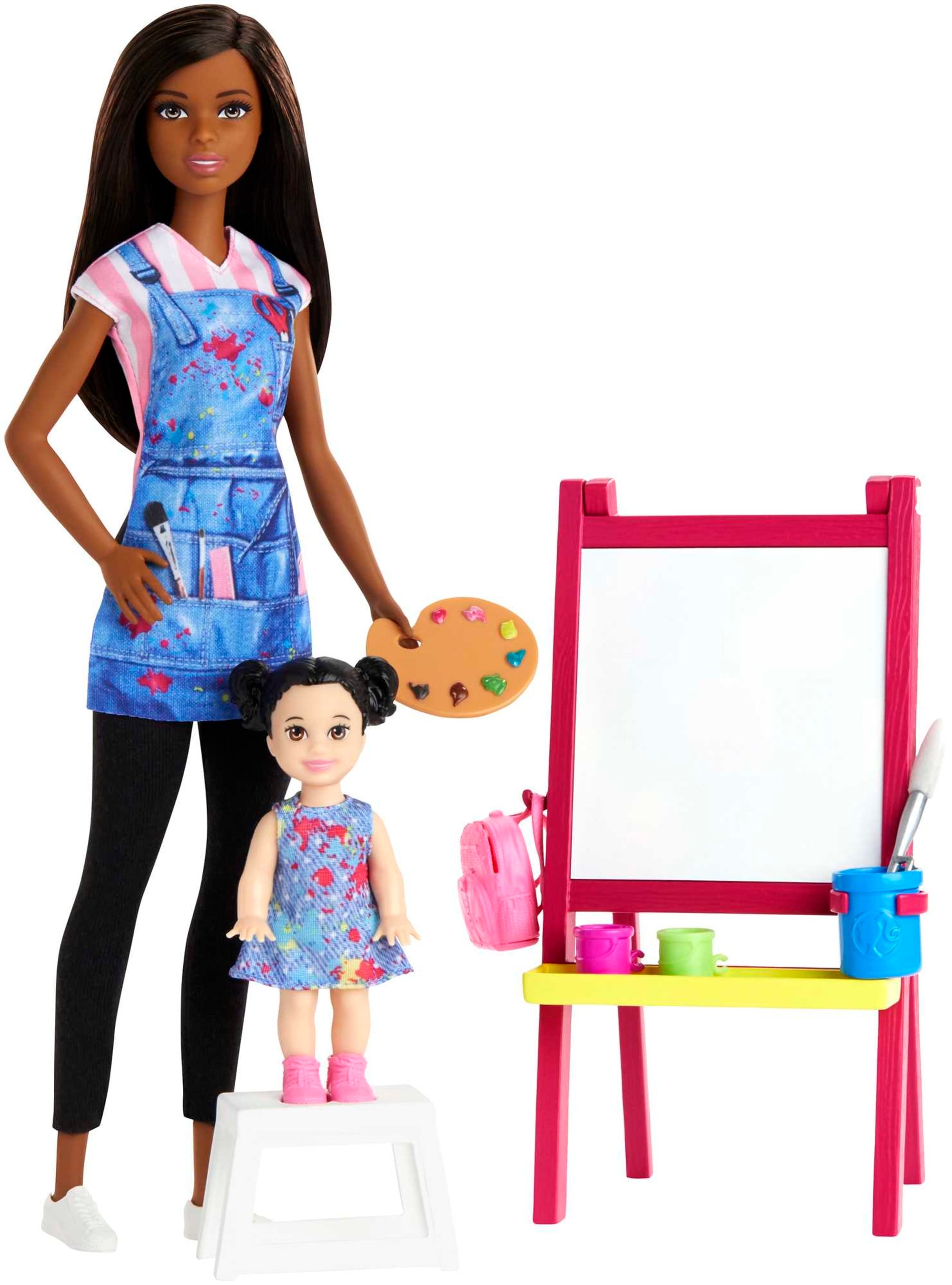 Barbie Art Playset With Doll GJM30 Mattel