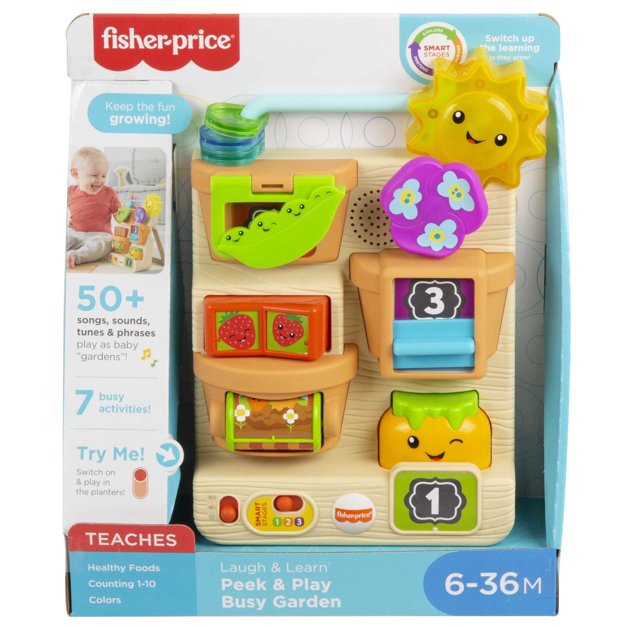 Fisher-Price Laugh & Learn Peek & Play Busy Garden
