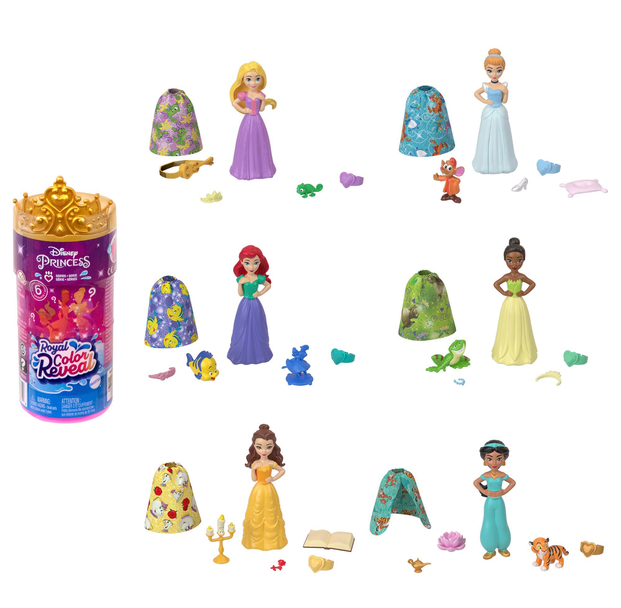 The New York Doll Collection 5.5 inch Princess Dolls - Assorted