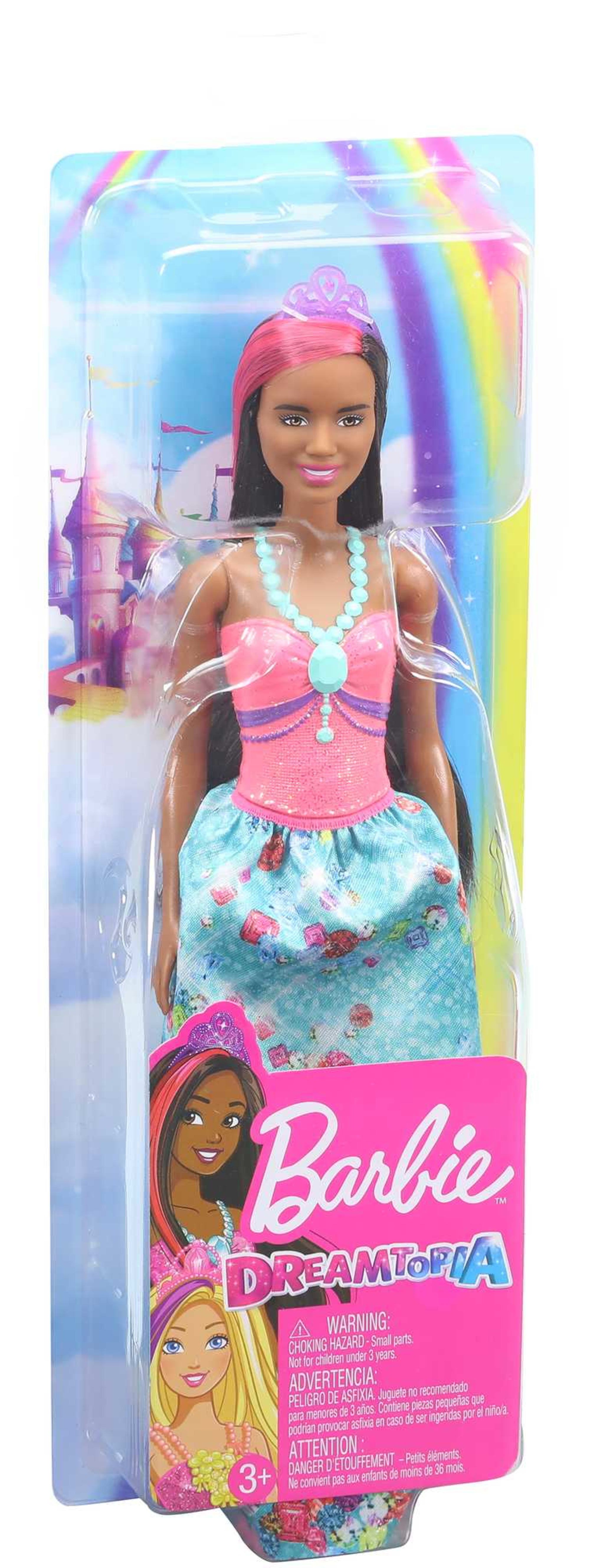 Barbie Dreamtopia Muñeca Real Corona Morada