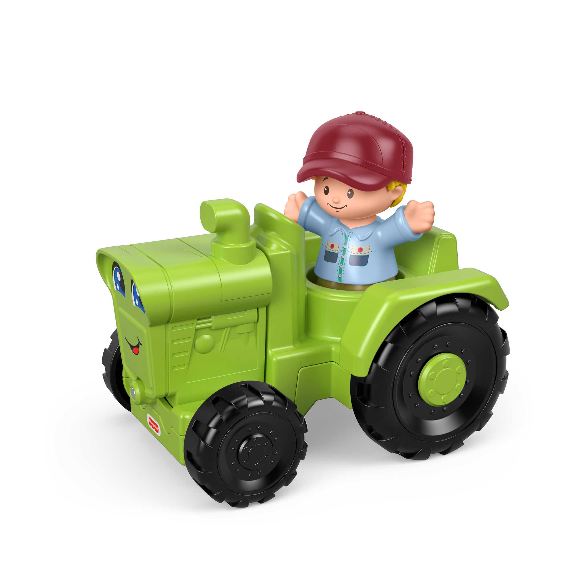 Little People Helpful Harvester Tractor Farm Toys Mattel