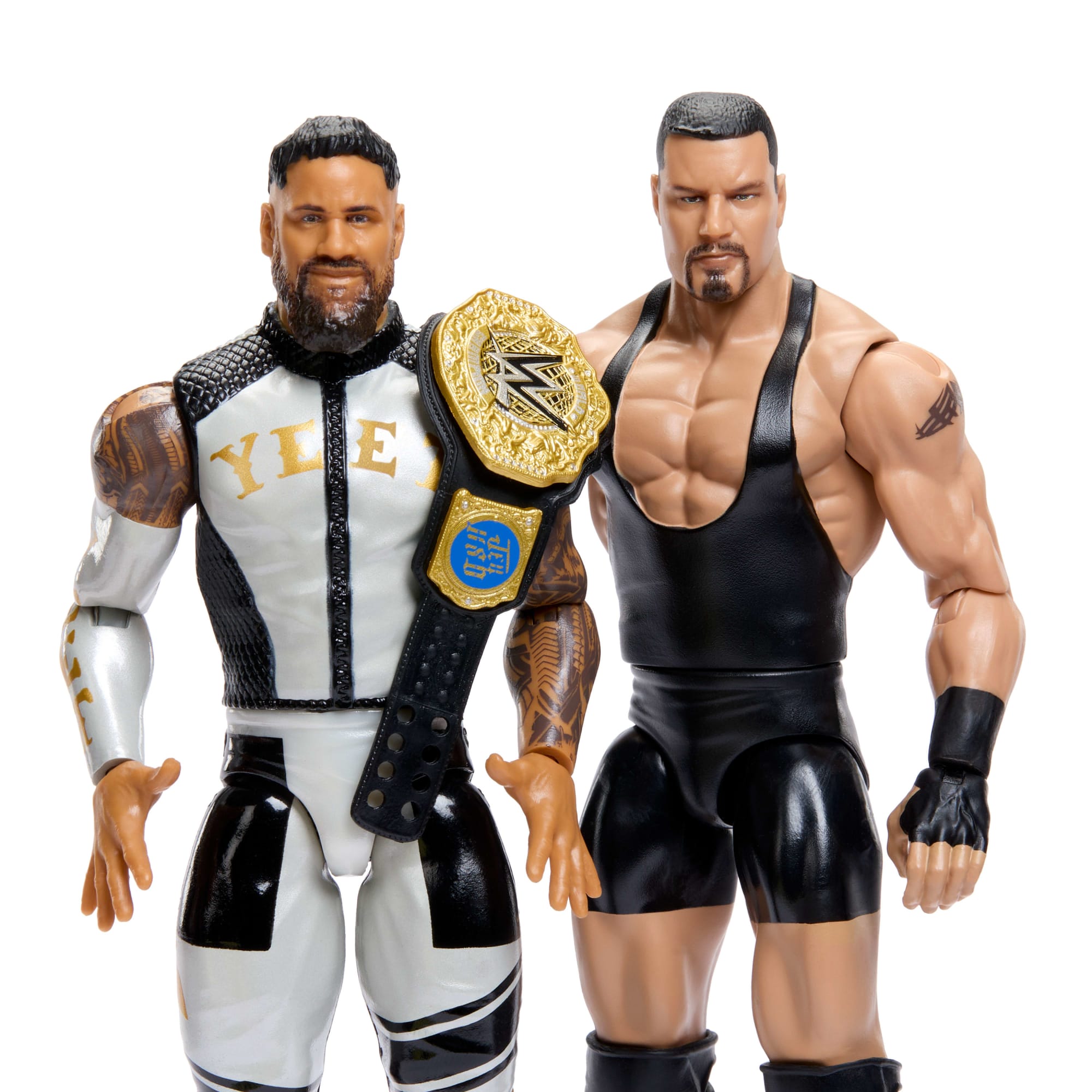 WWE Main Event Showdown Jey Uso vs Bron Breakker 2-Pack | Mattel