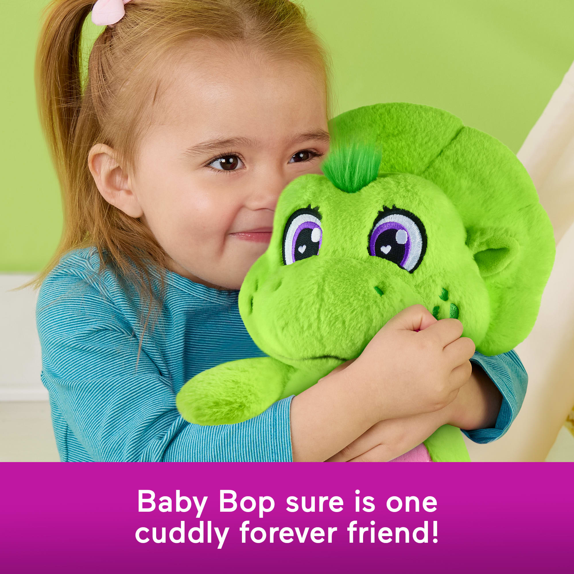 New Fisher Price Barney's World BABY BOP Plush Toy By Mattel 12
