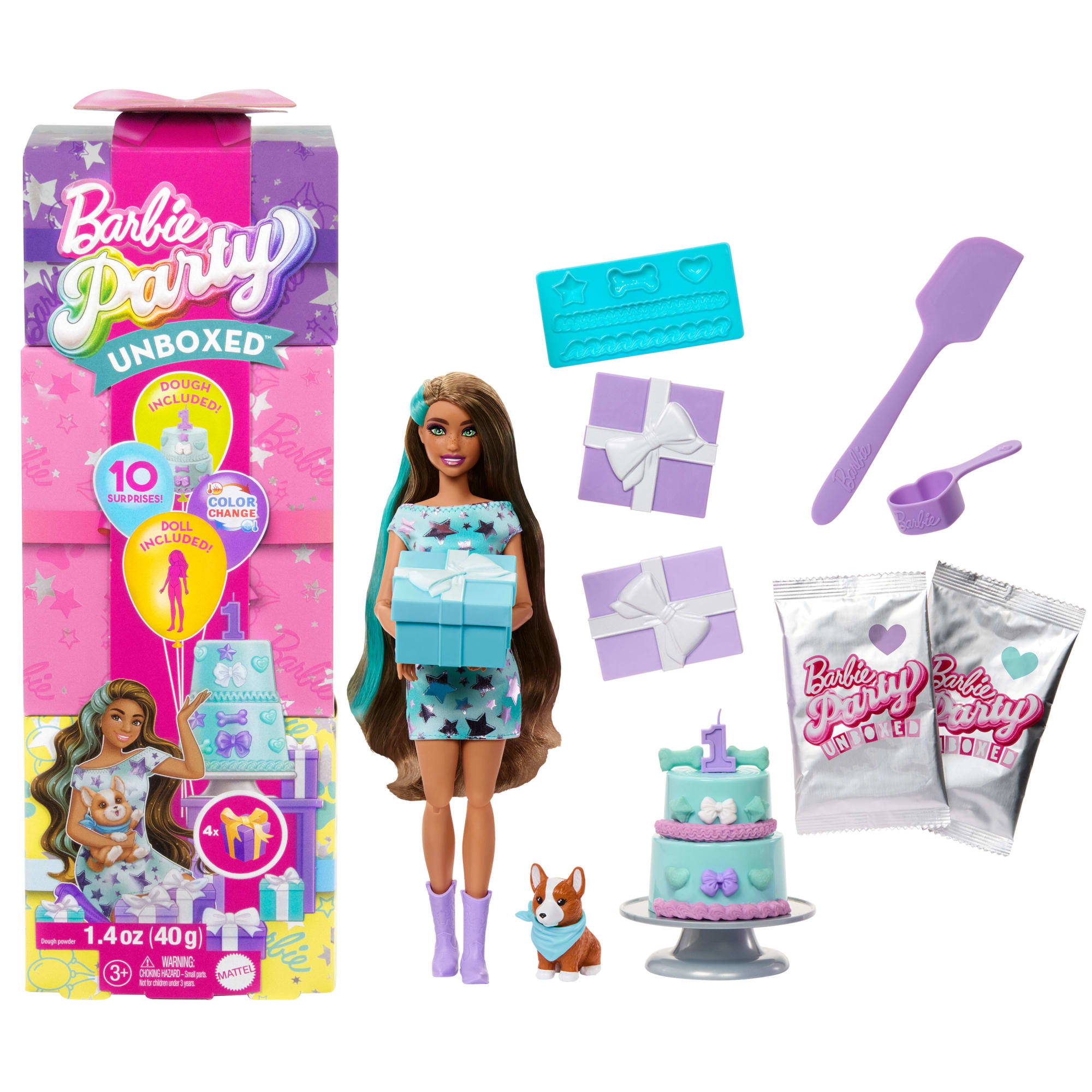 Barbie Party Unboxed Doll and Accessories | Mattel