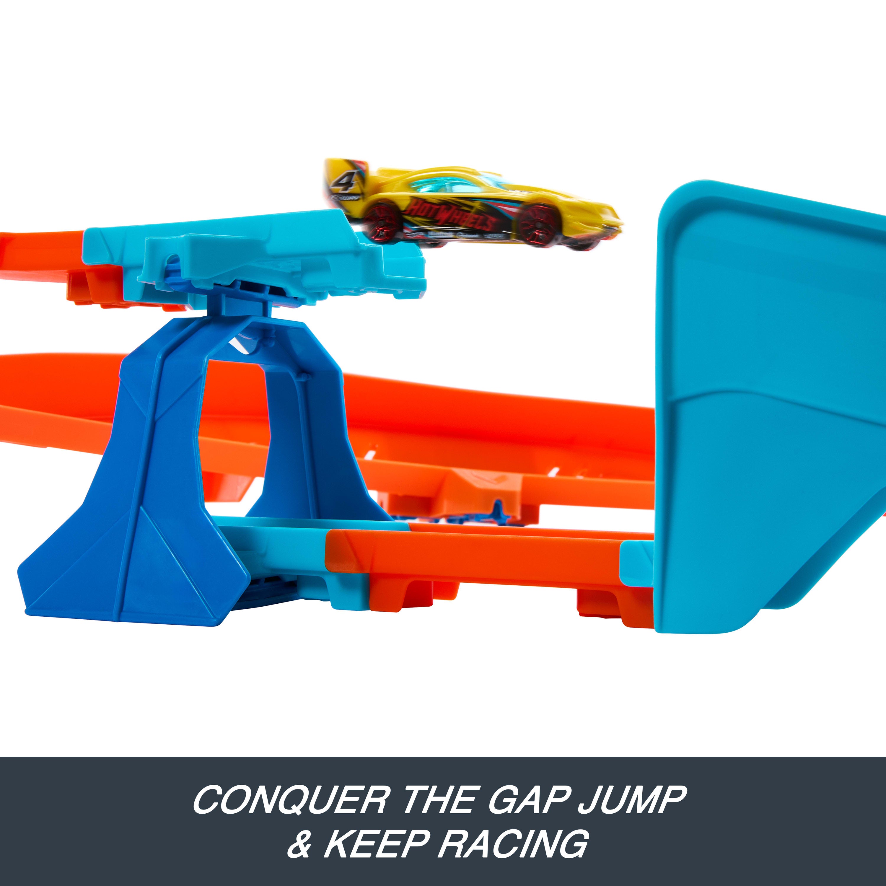 Hot Wheels Track Creator Boosted Jump Speedway | Mattel
