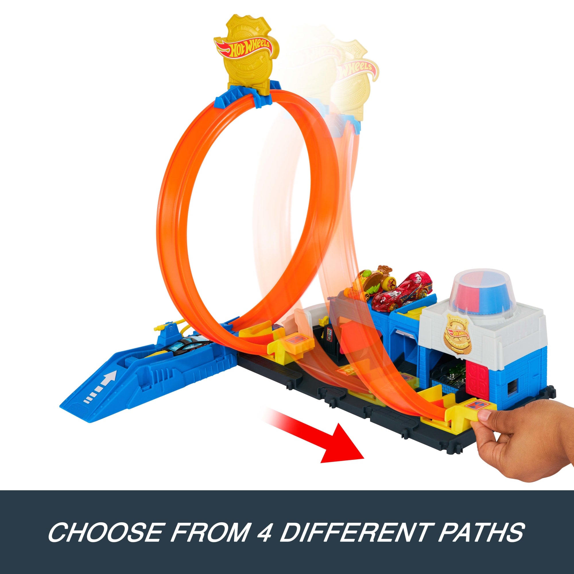 Hot Wheels City Super Police Station Playset | Mattel