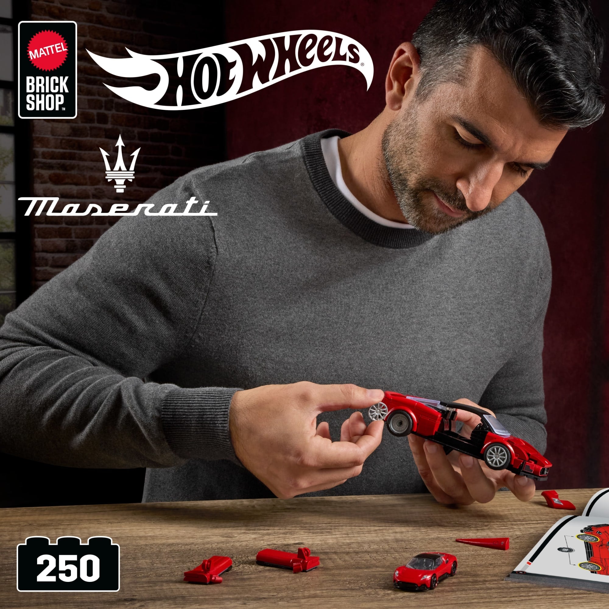 (SOLD OUT) Mattel Brick Shop Hot Wheels Maserati MC20 | Mattel