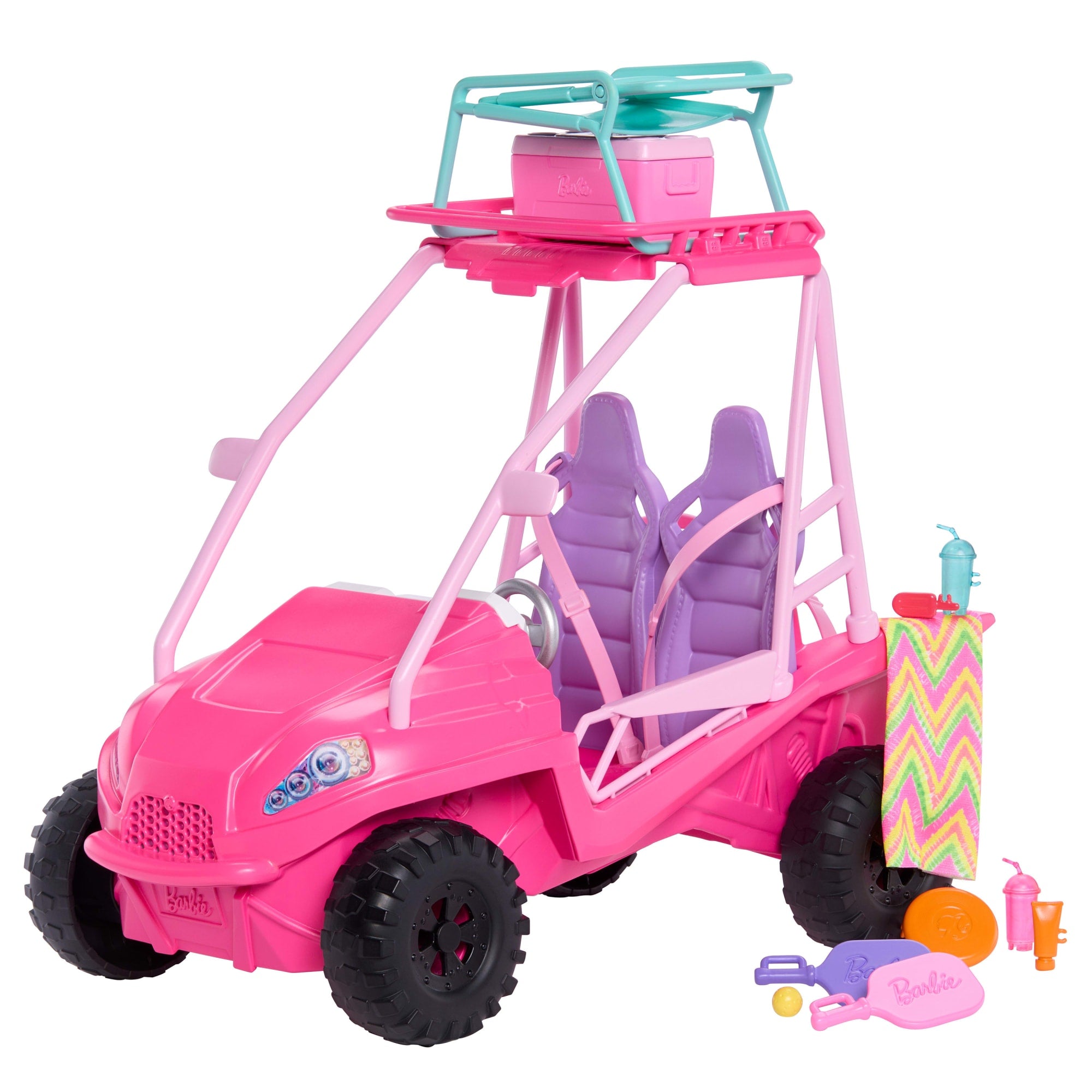 Barbie Mysteries Beach Detectives Ultimate Beach Buggy Doll