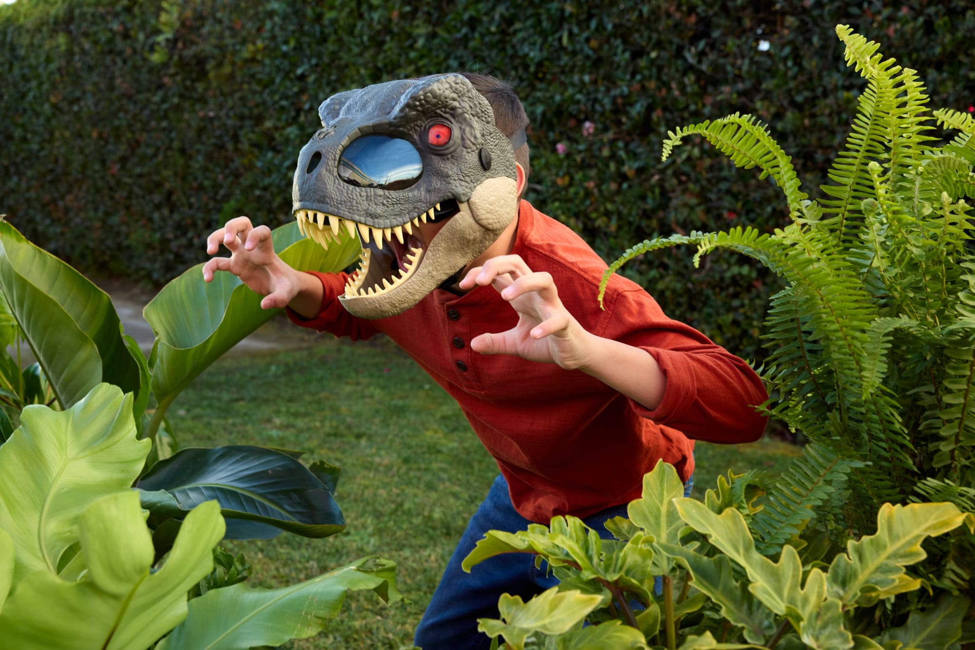 Rex Ragen Upperman Jurassic World Rebirth T-Rex Rage N Roar Mask | Mattel