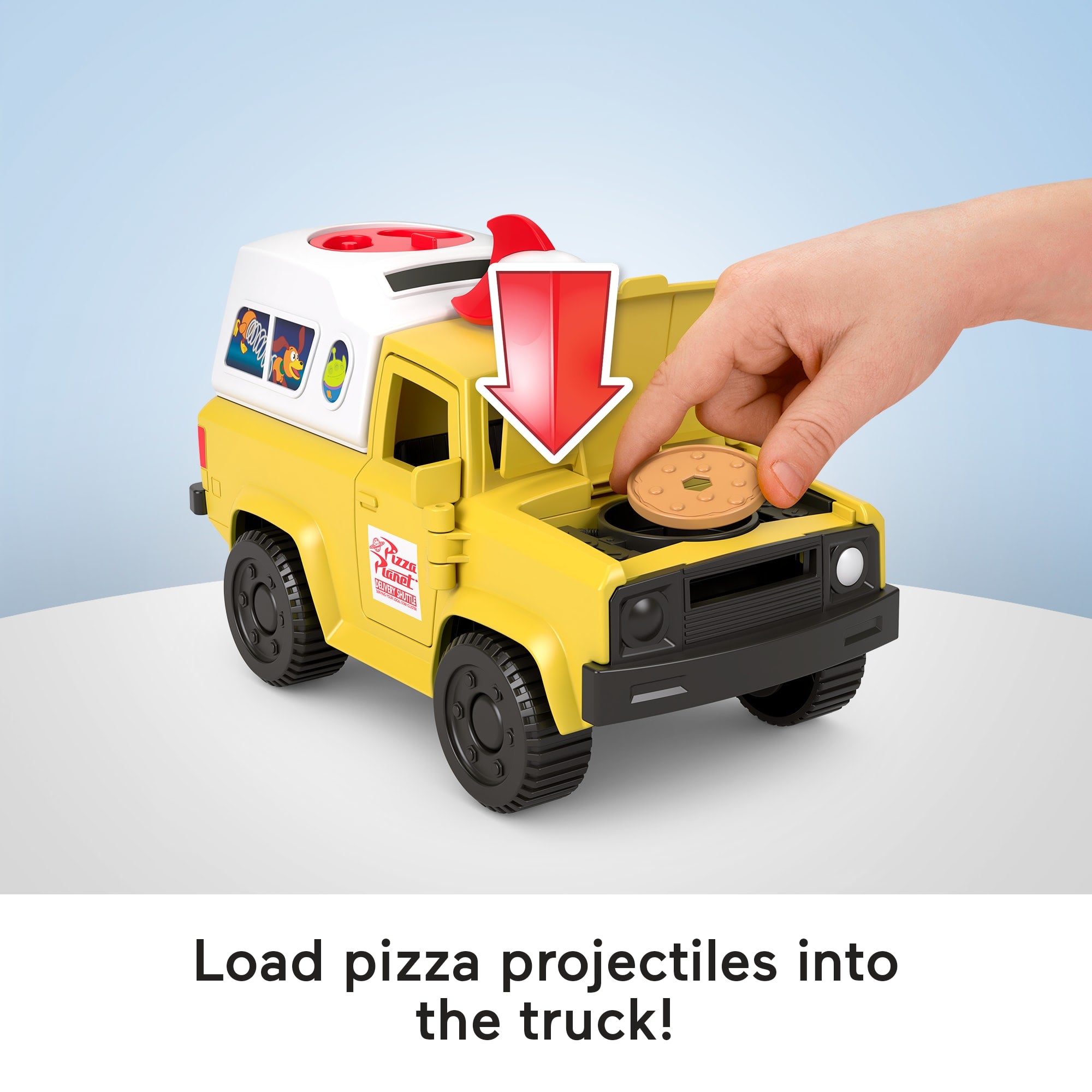 Imaginext Toy Story Pizza Planet Truck with Buzz Lightyear Alien