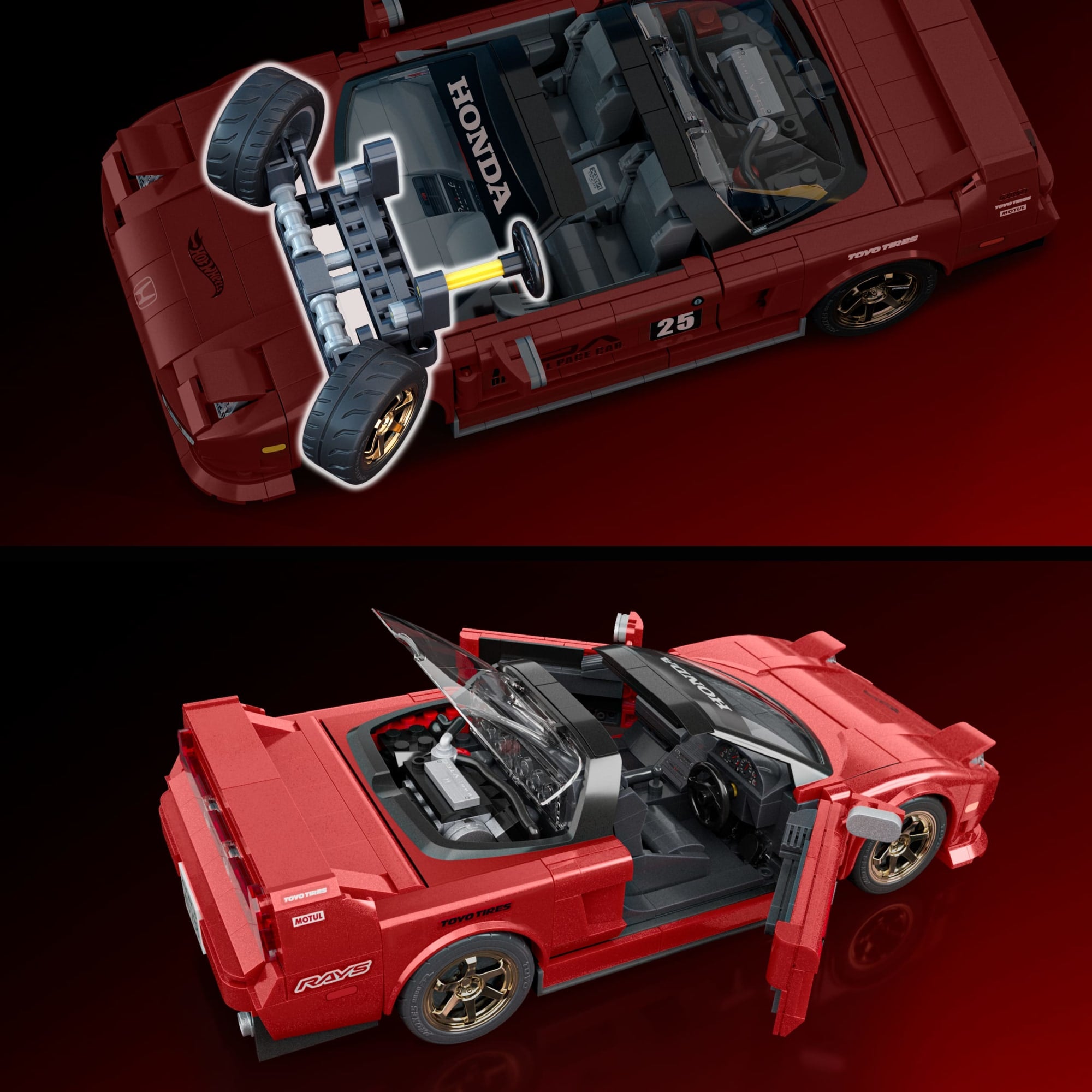 ブリックショップ ホットウィール '90 アキュラ nsx Hot Wheels