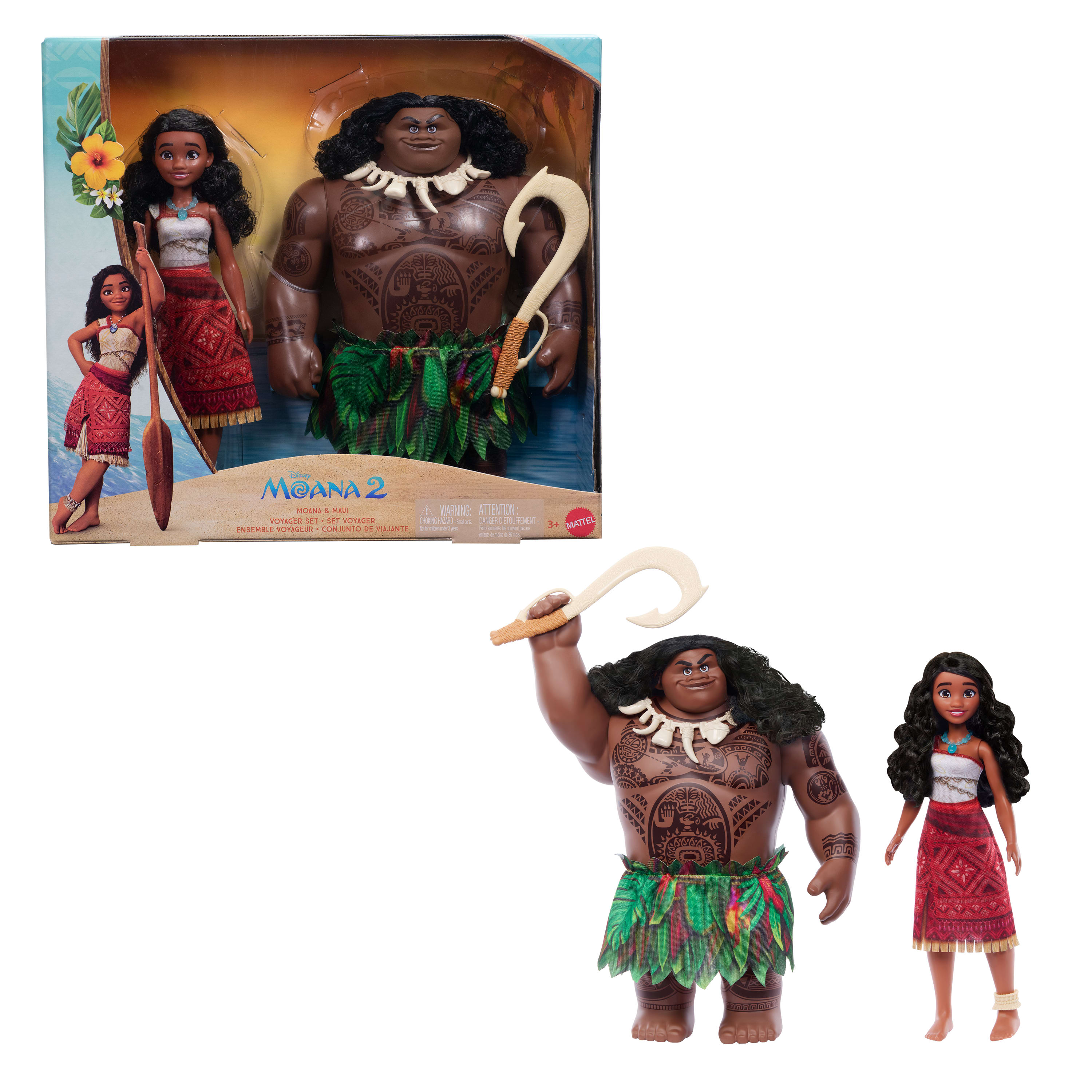 Disney Moana 2 Moana & Maui Voyager Set | Mattel