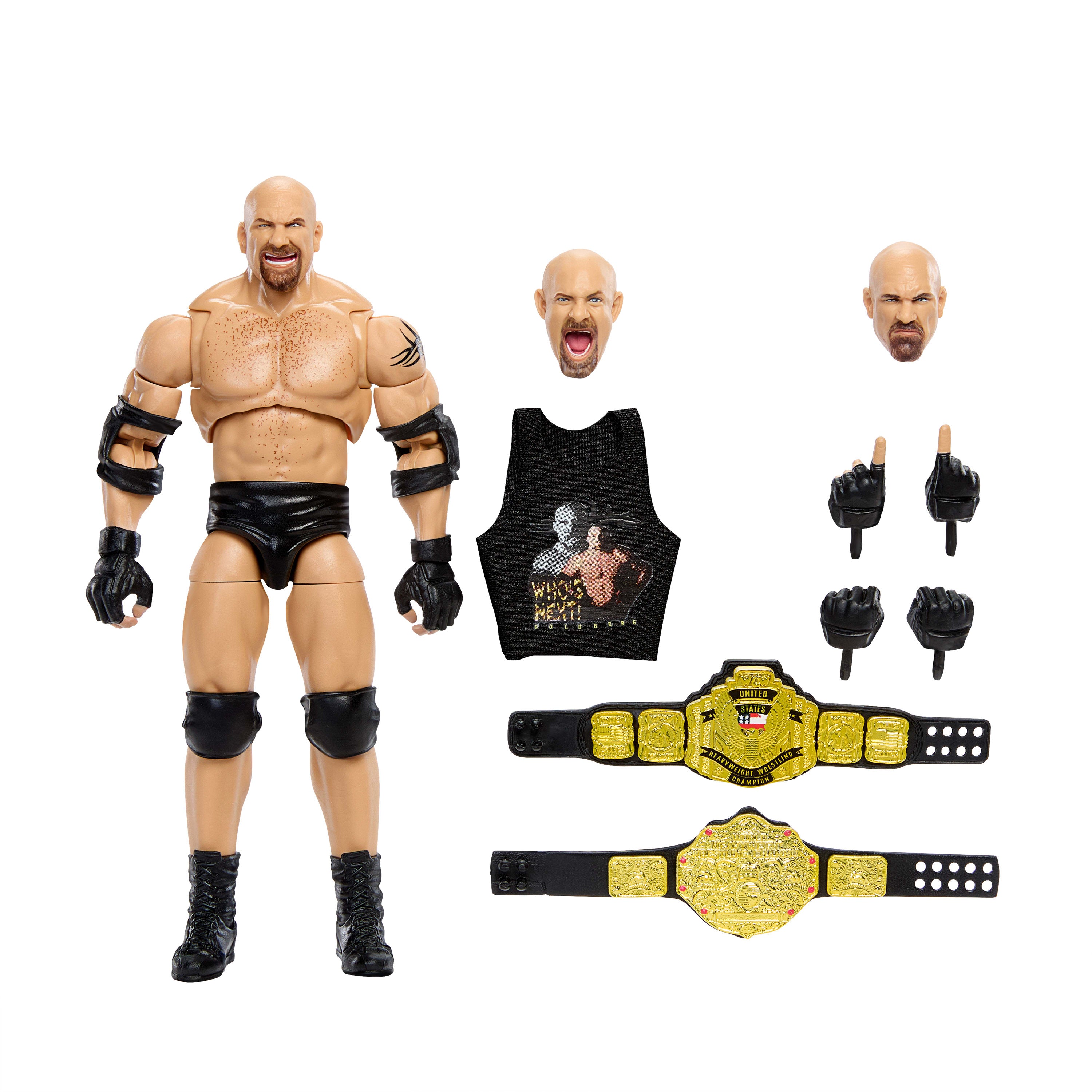 WWE Ultimate Edition Monday Night War Goldberg Action Figure & Accessories Collectible Set