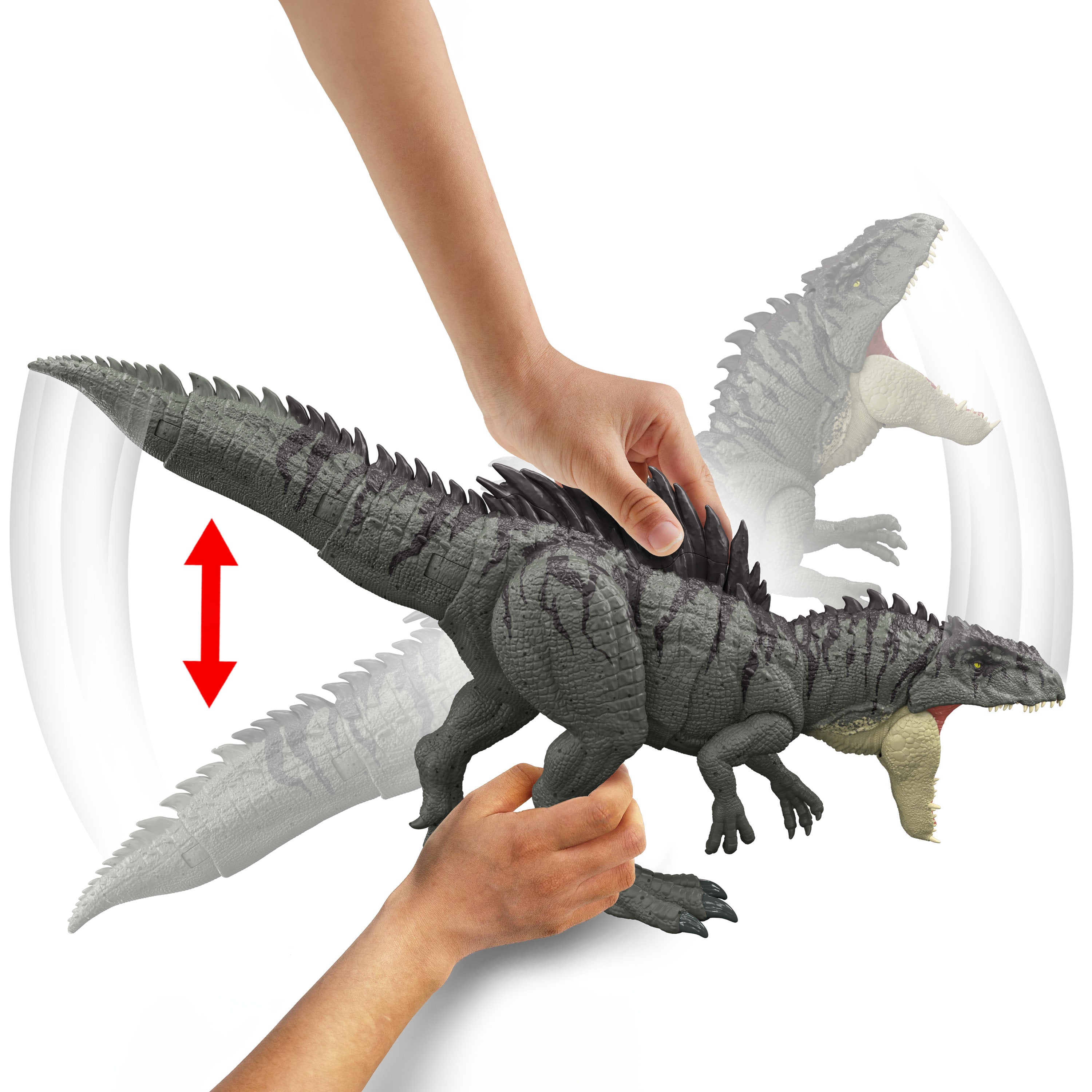 JURASSIC WORLD Colossal Chomp Giganotosaurus | Mattel