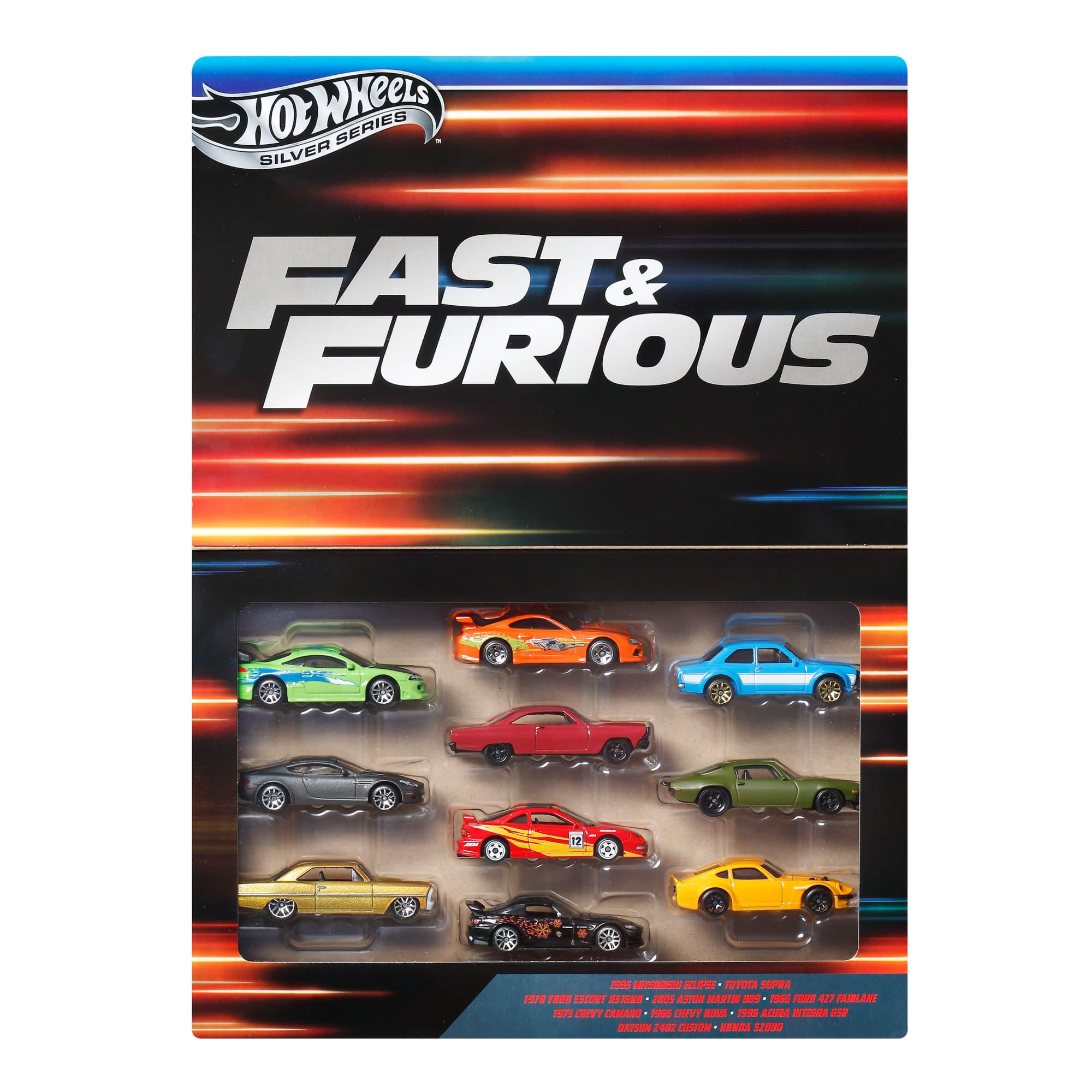 Hot Wheels Fast & Furious ミニカーセット Hot Wheels Collector Vehículo de Colección Fast & Furious Paquete