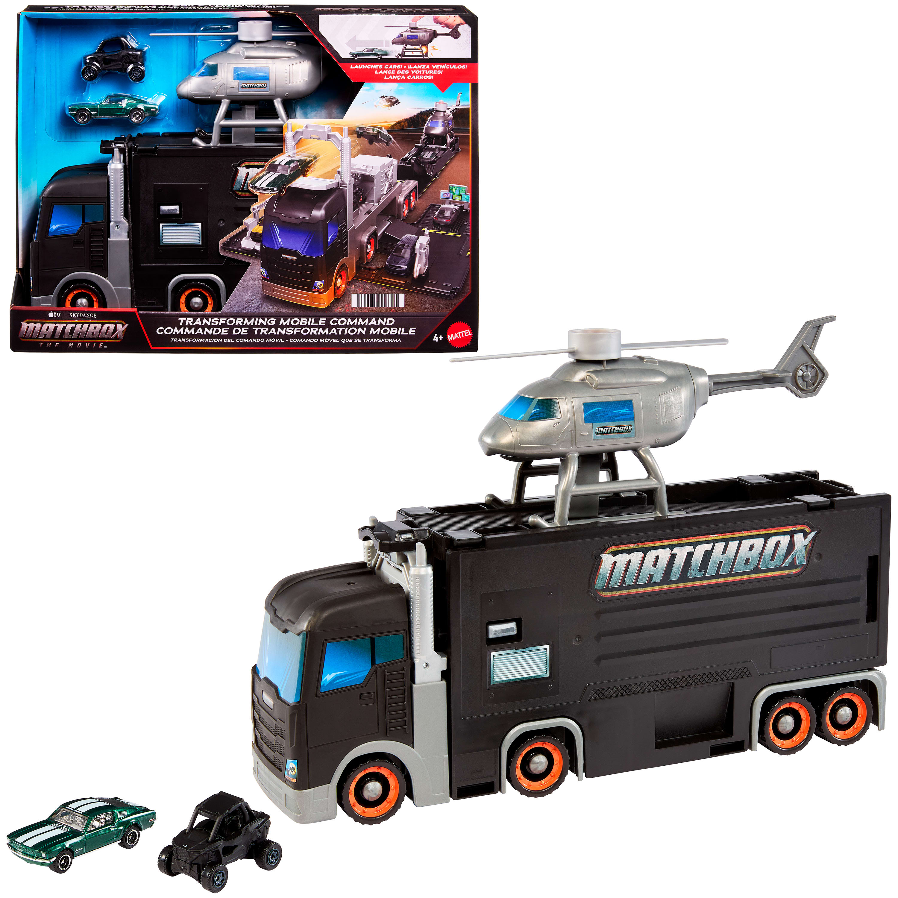 Matchbox Transforming Mobile Command Playset | Mattel