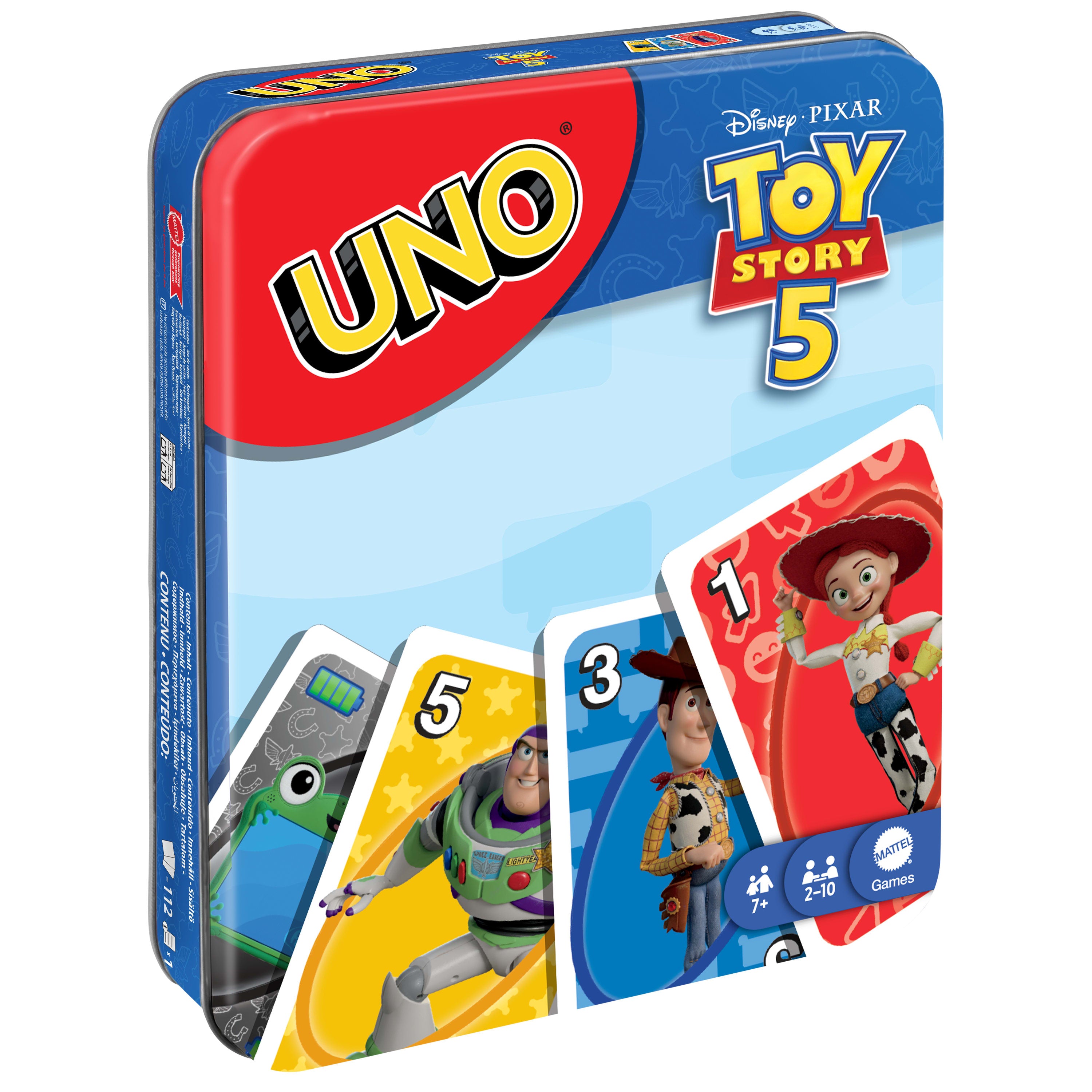 UNO Jogo de Cartas UNO PROJECT TARGET METÁLICO