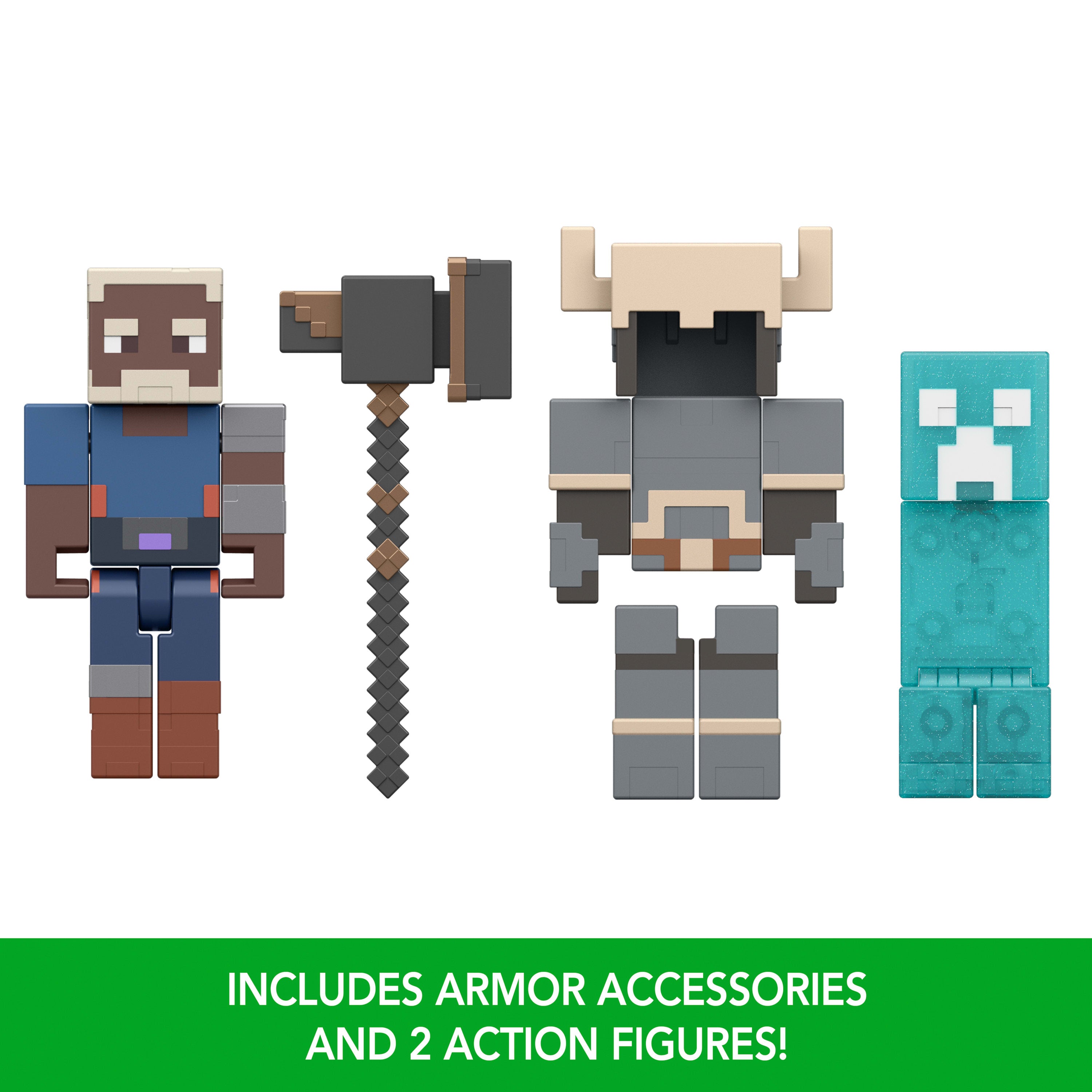 Minecraft Dungeons II Action Figures & Accessories Multipack | Mattel