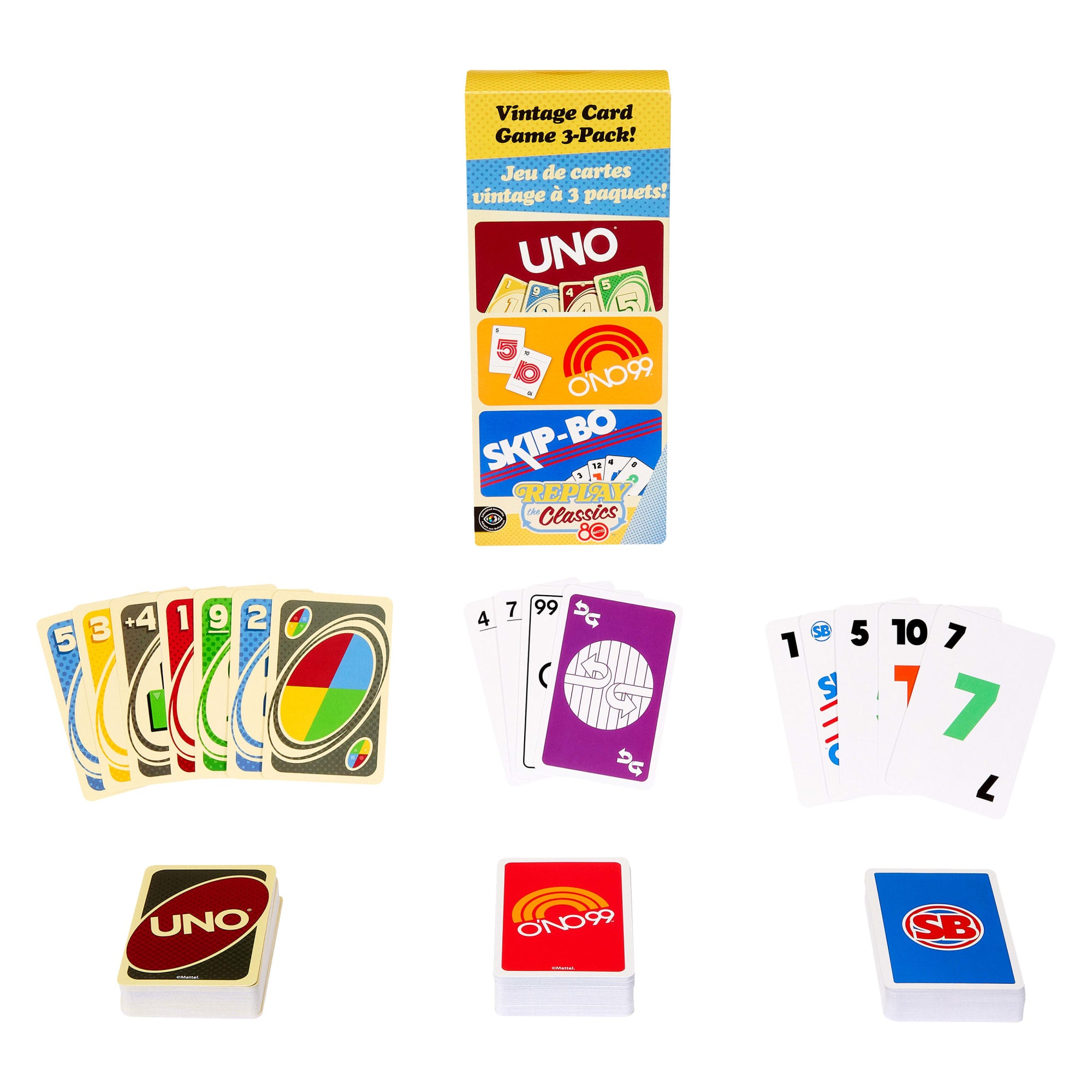 Vintage Card Game 3-Pack | Mattel