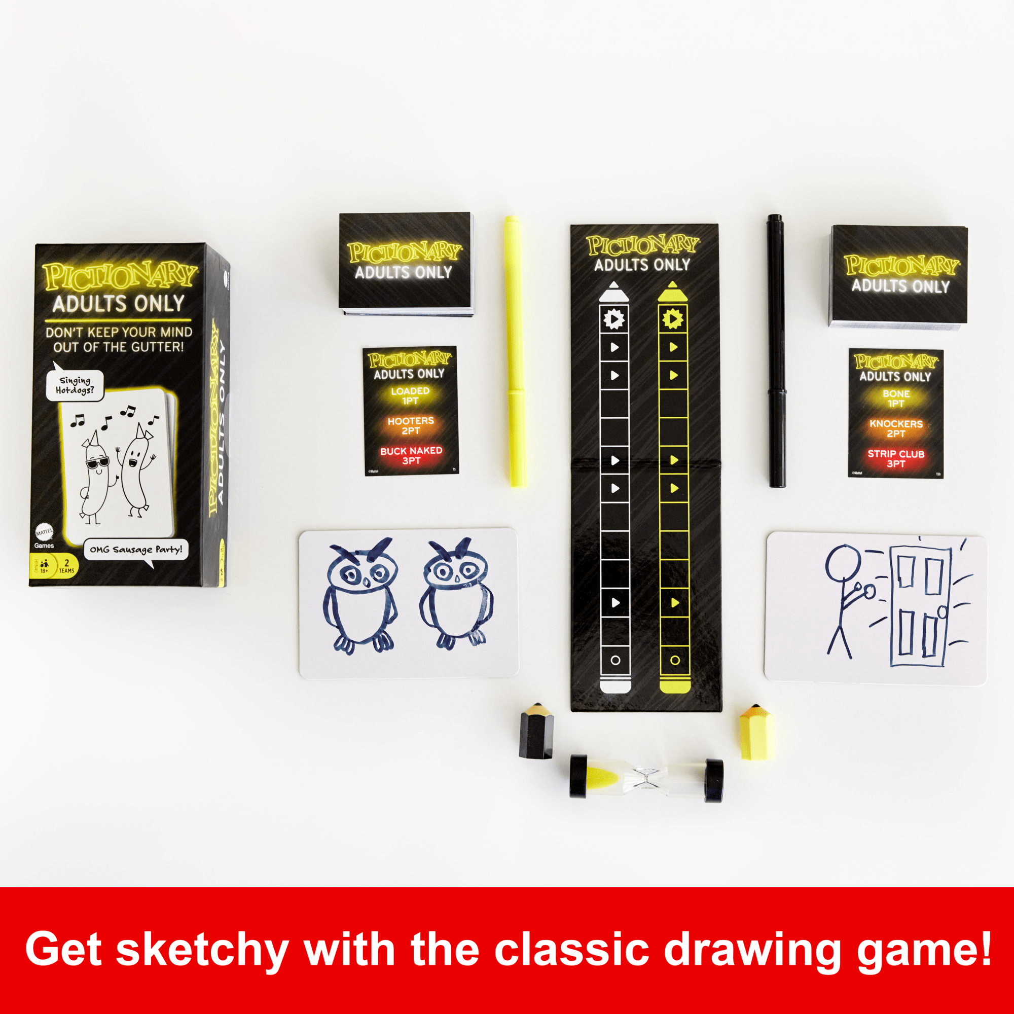 PICTIONARY ADULTS ONLY | Mattel
