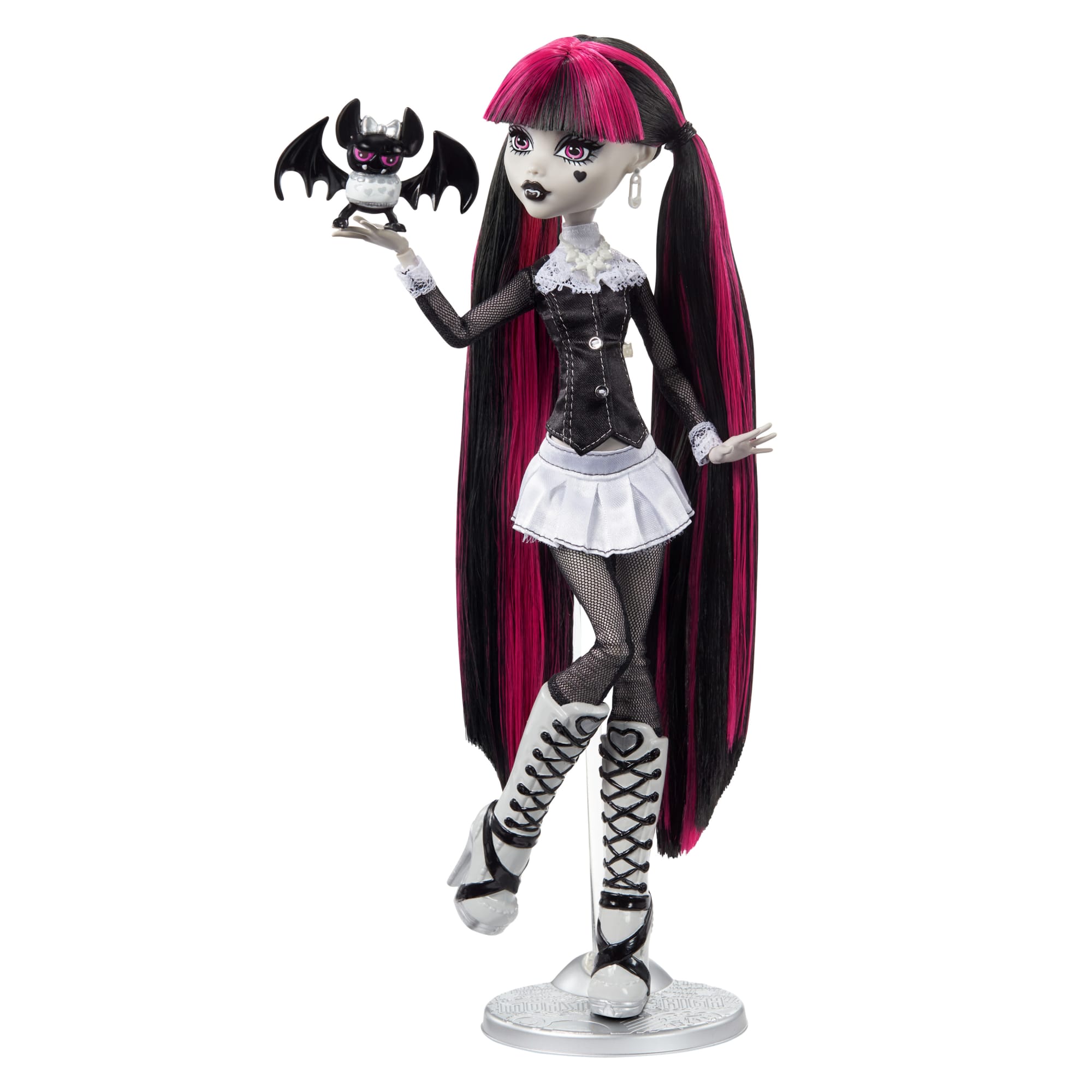 モンスターハイ　クラウディーン　リールドラマ　Monster High Amazon | モンスターハイリールドラマ人形、モノクロの