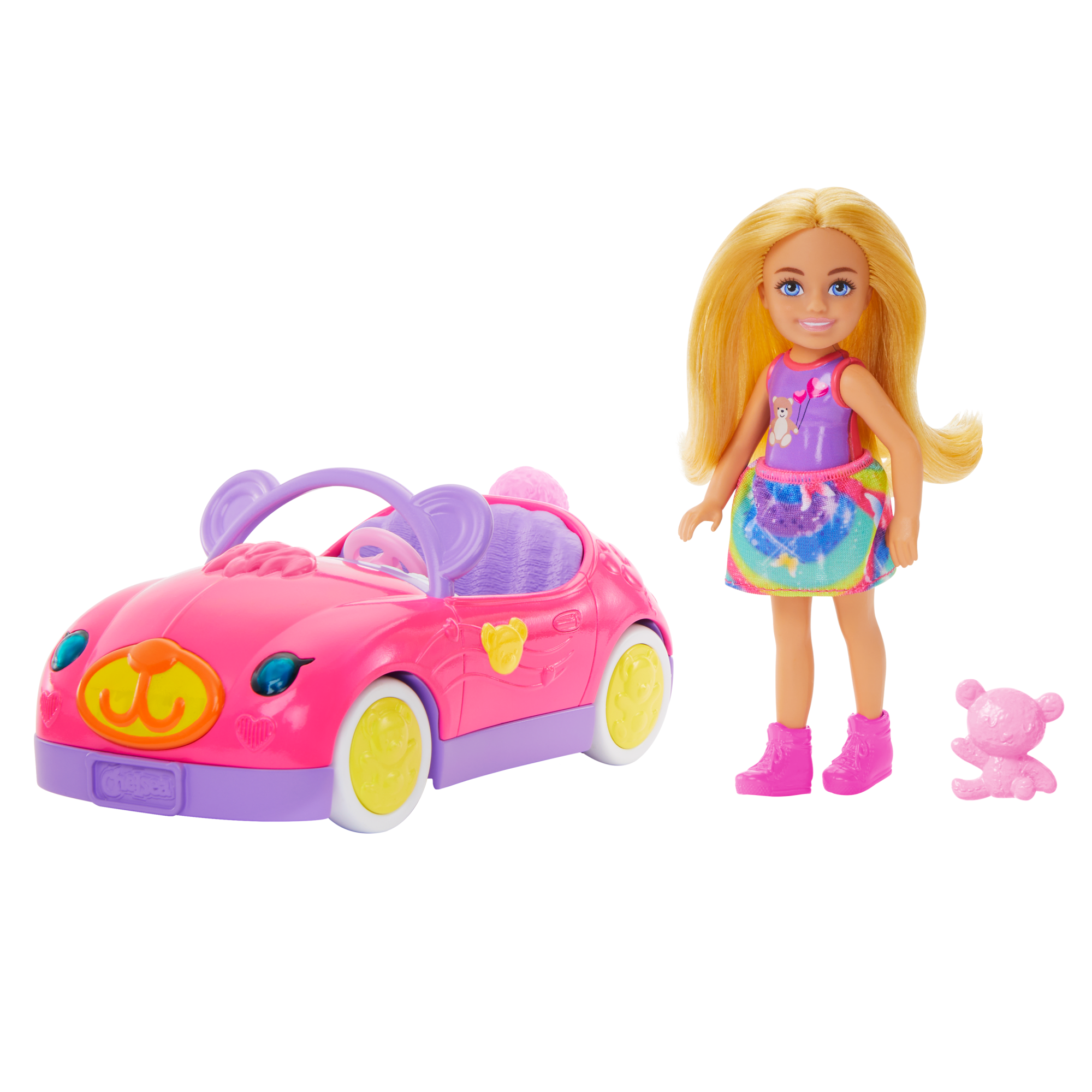 Barbie 7体 & 車　(セット売りのみ可) Amazon.com: Barbie - Purple, Multicoloured (Mattel HBY29