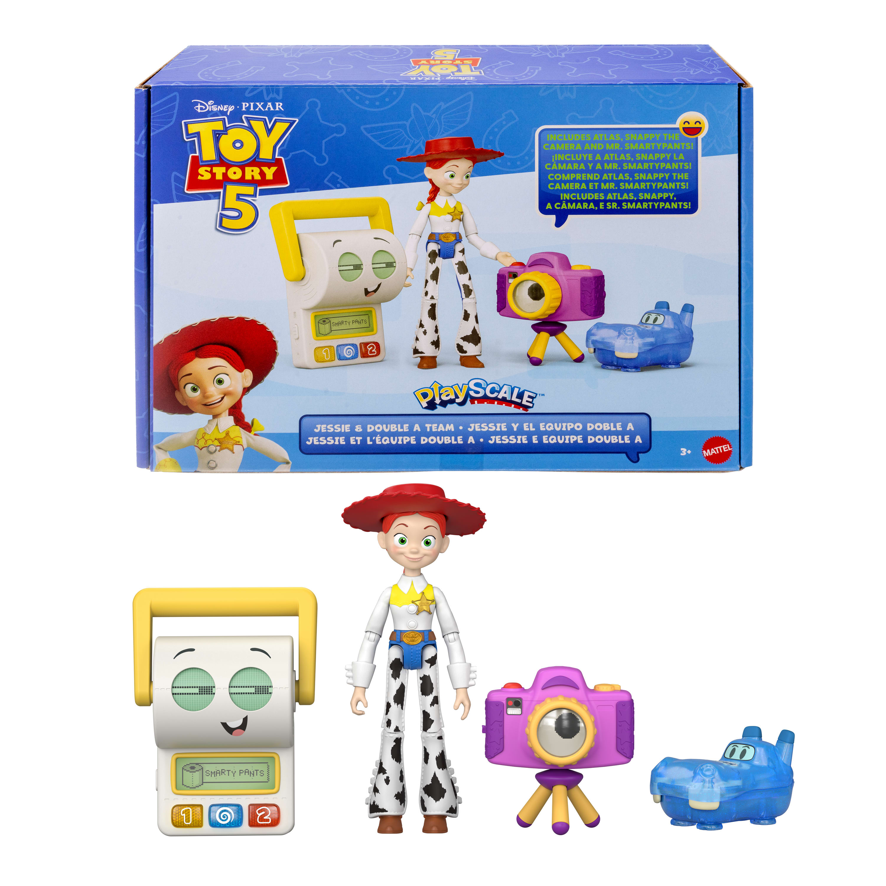 Disney and Pixar Toy Story 5 Playscale Jessie & Double A Team | Mattel