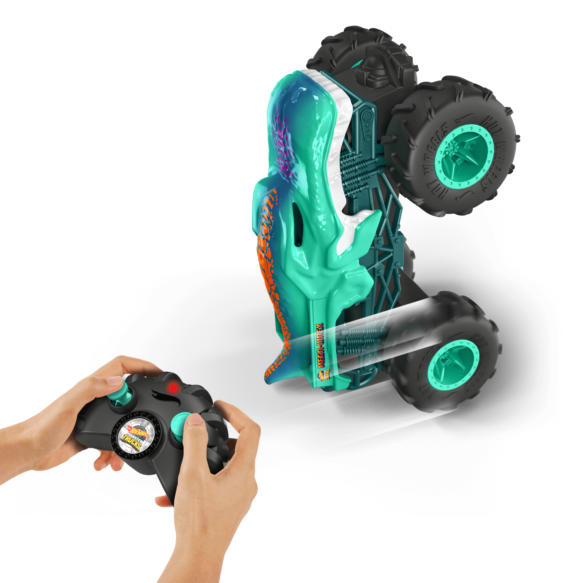 HOT WHEELS Monster Trucks 1:24 Scale MEGA-WREX RC Vehicle | Mattel