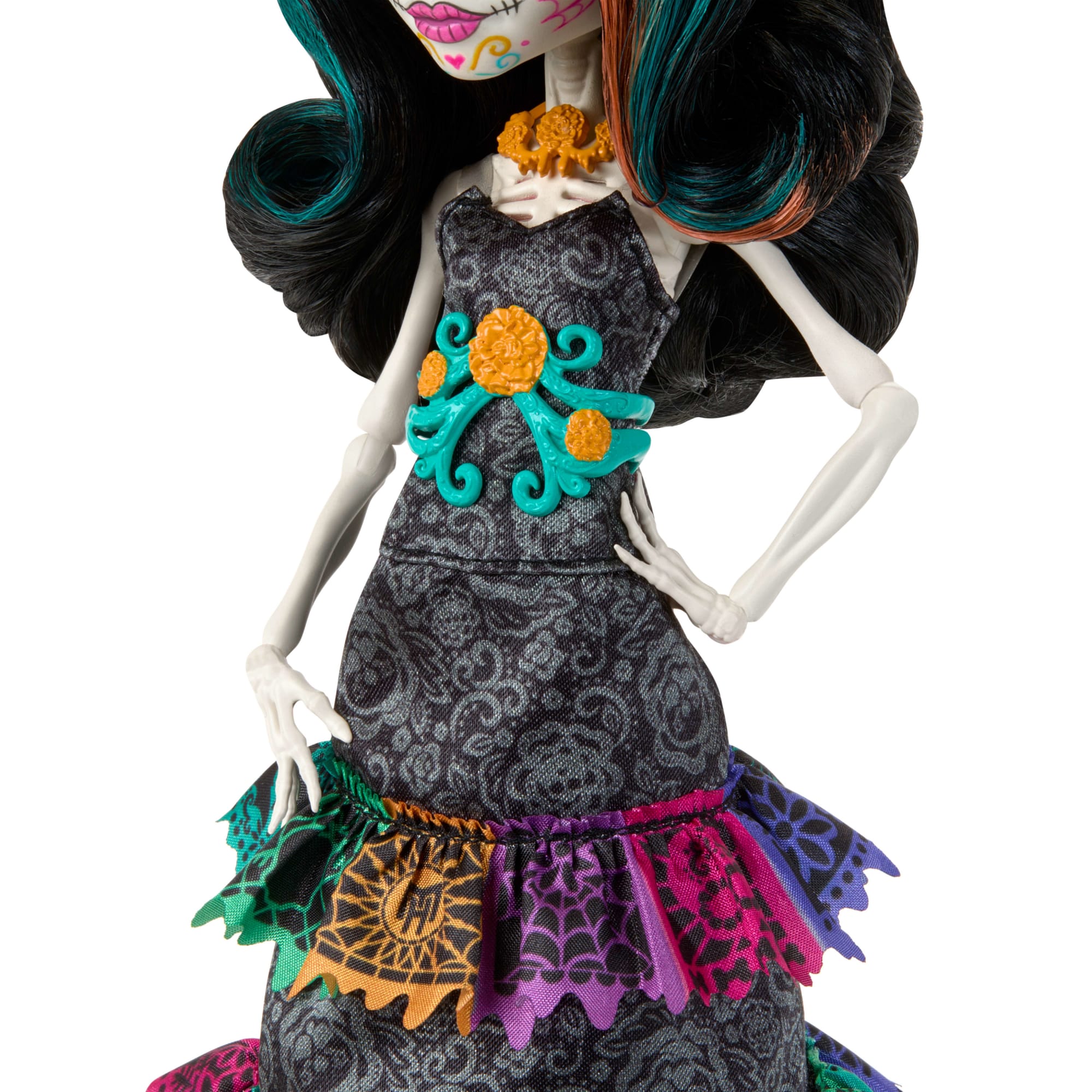 Amazon.com: Monster High Doll, Skelita Calaveras Dia De