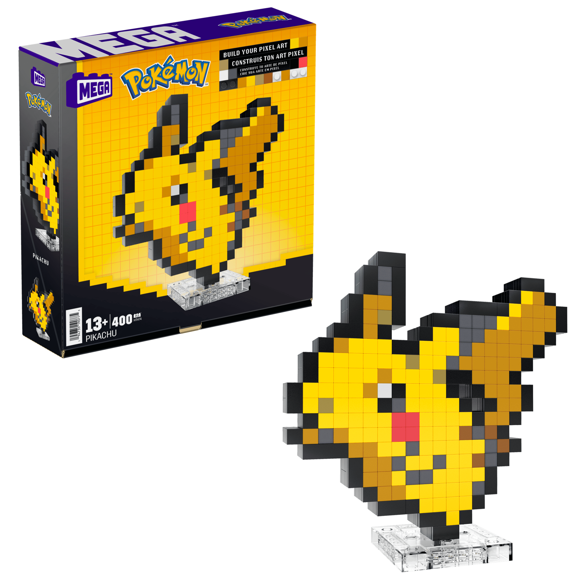 Pikachu Mega Sableye & Morpeko V 2枚セット MEGA Showcase Pokémon Pikachu | Mattel