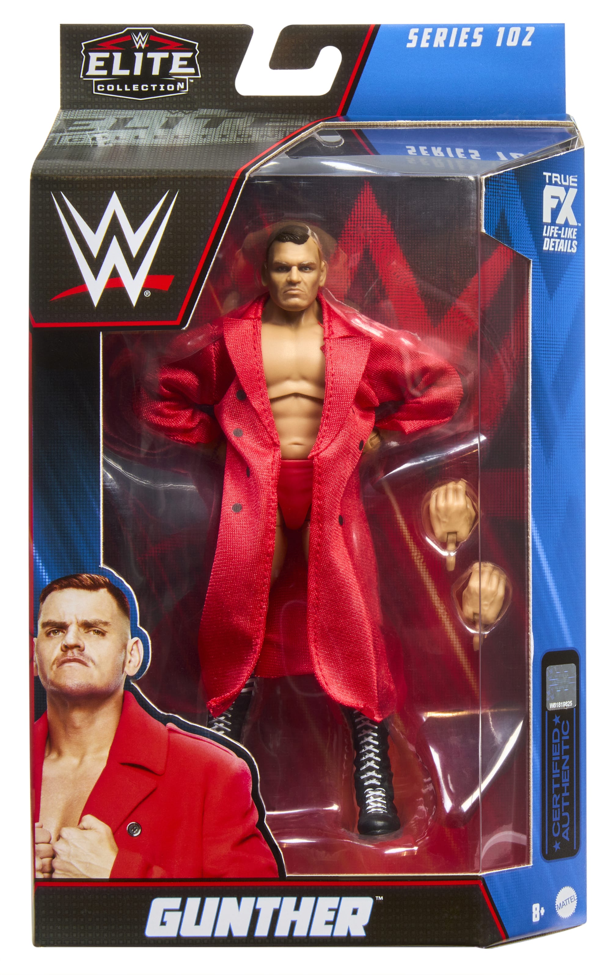 WWE Elite Collection Gunther Action Figure | Mattel
