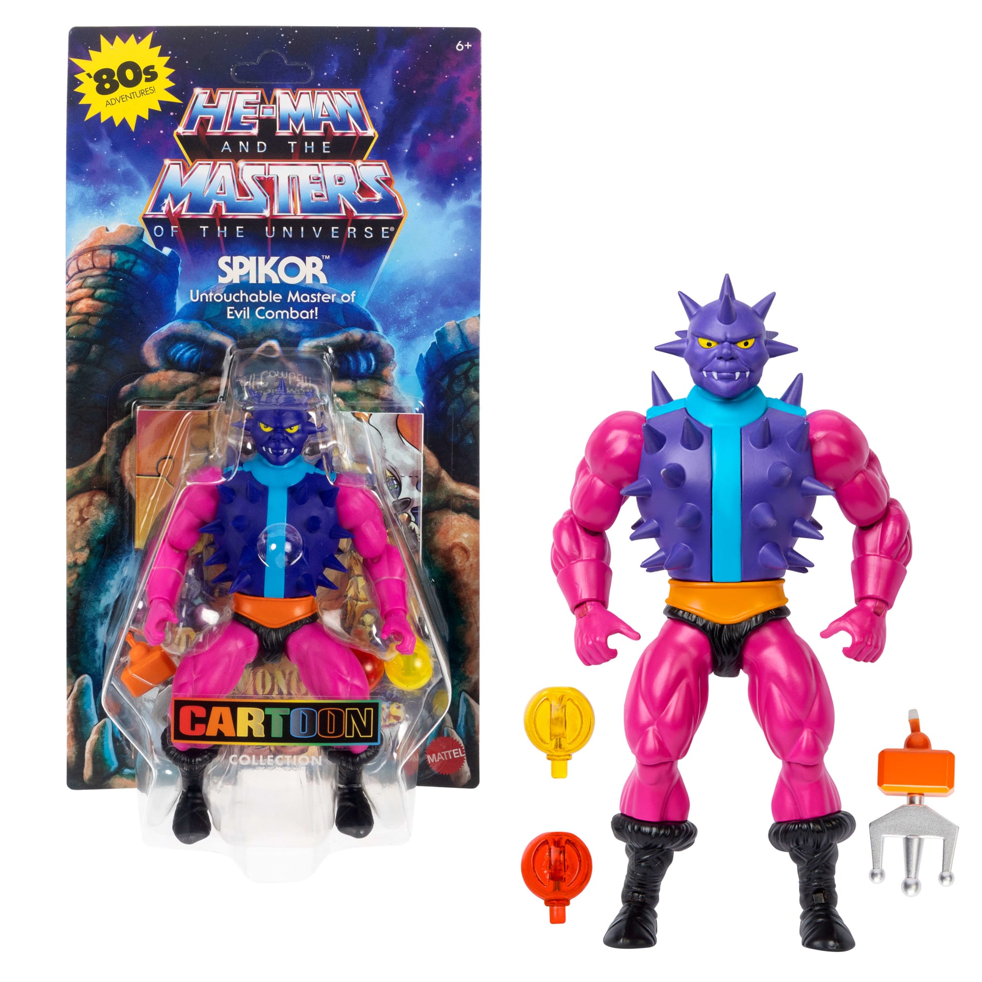 Spikor Masters of The Universe Action Figure He-man Mattel