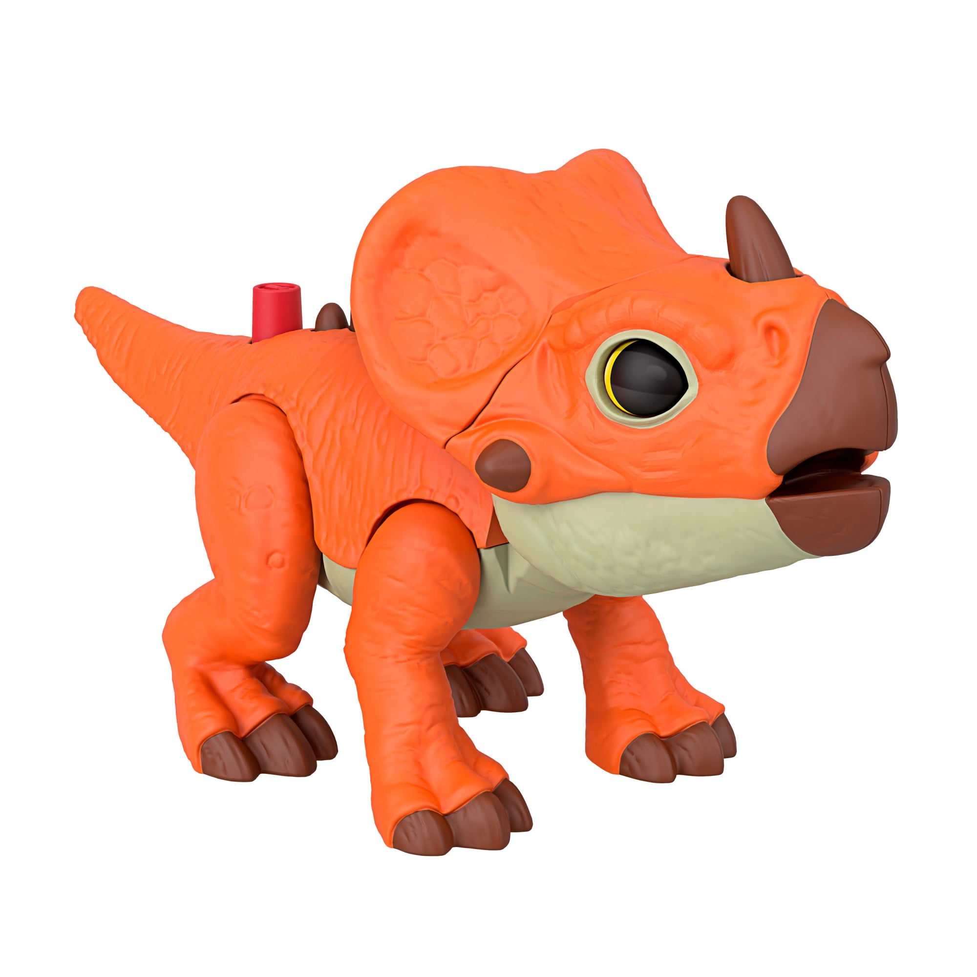 Jurassic World Figurine Aquilops Dolores – Interactif, Caresses, Attaque !