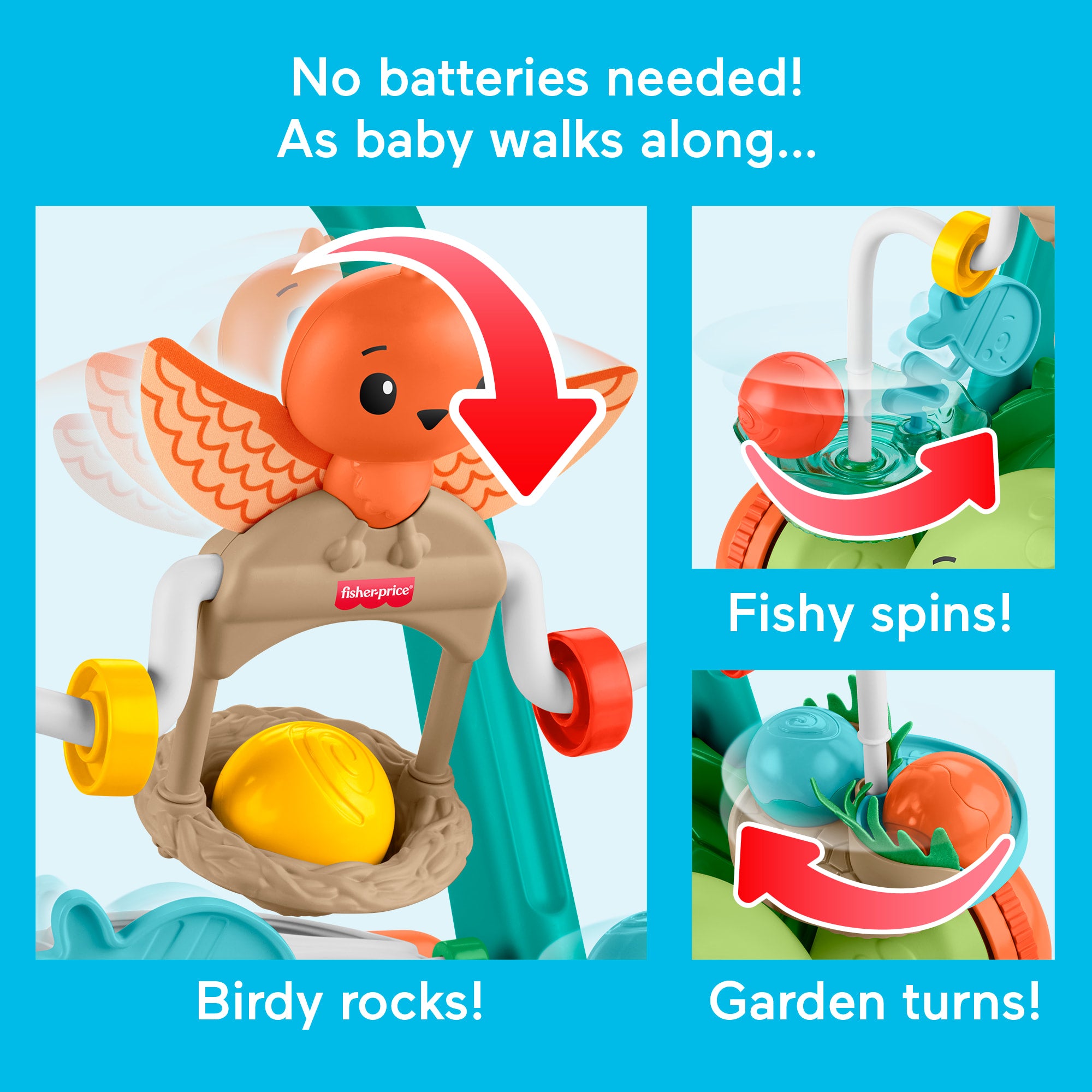Fisher-Price Moves with You Turtle Walker | Mattel