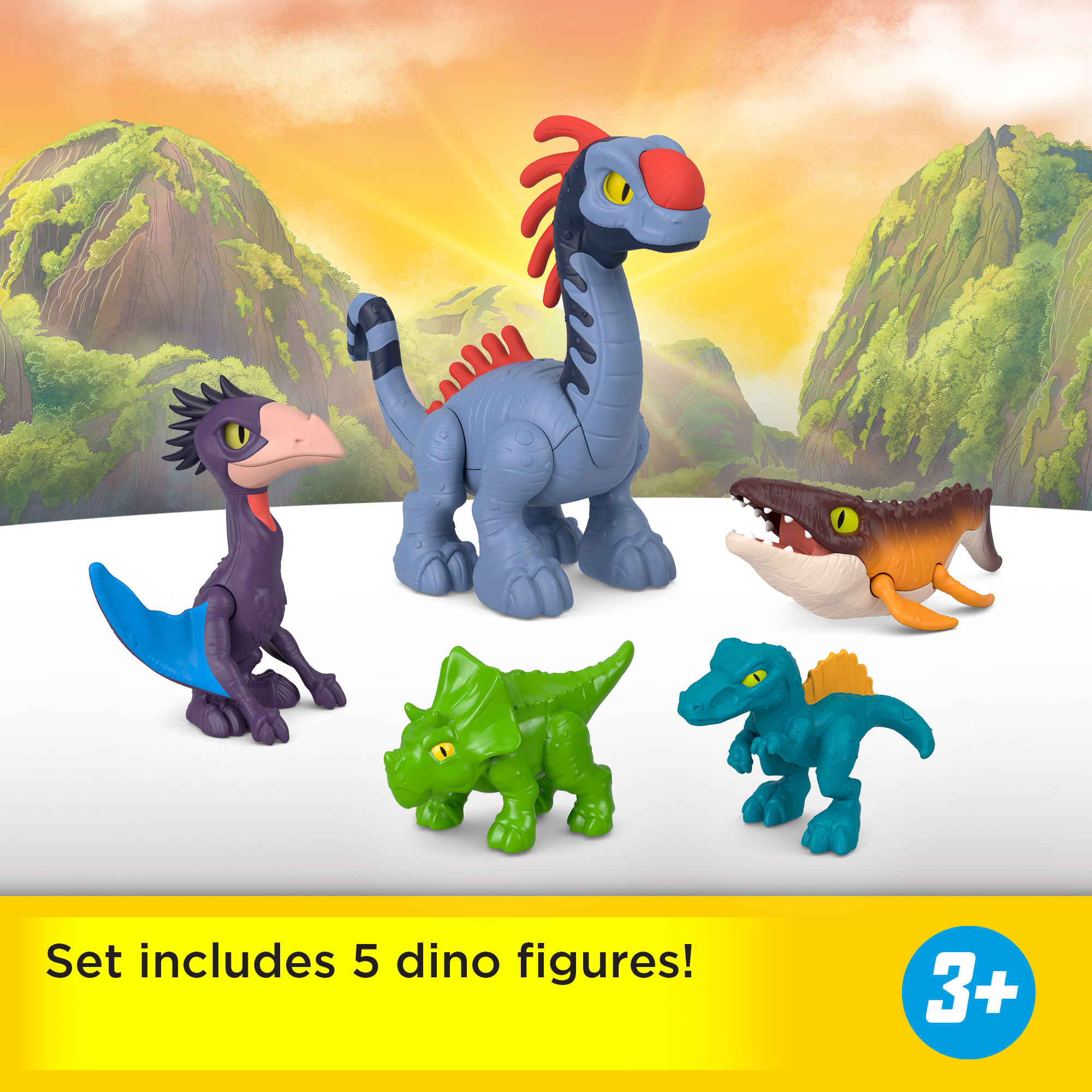 Fisher-Price Imaginext Jurassic World Rebirth Set | Mattel