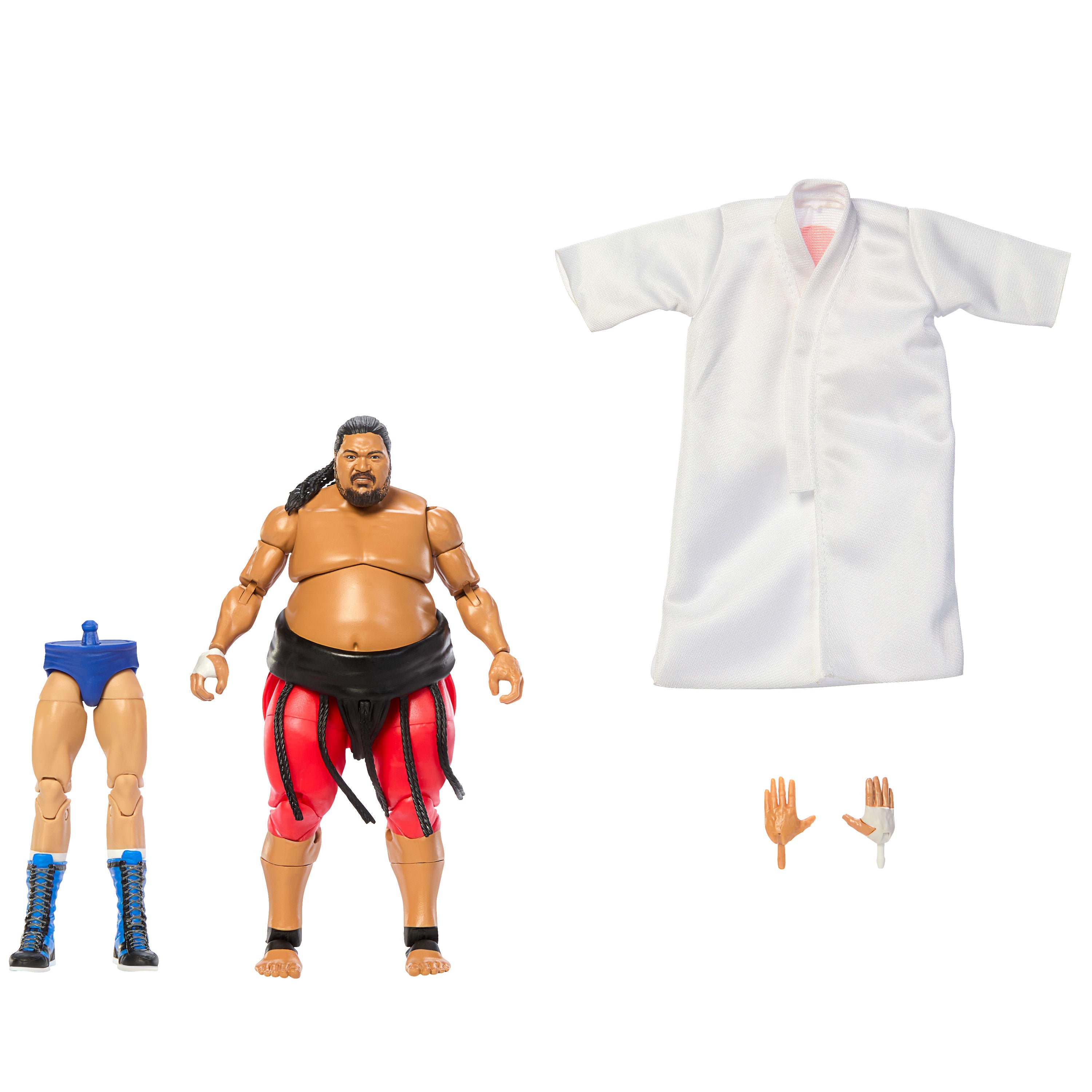 WWE Elite Legends Yokozuna Action Figure & Accessories, Series 32 6-inch Set