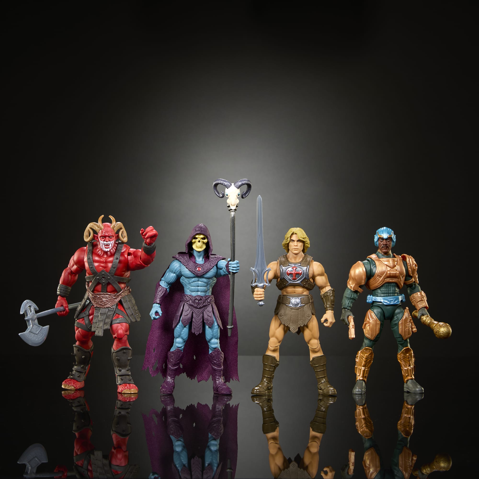 Masters of the Universe フィギュア 4体セット Masters of the Universe 2026 Movie 4 Pack Action Figures | Mattel