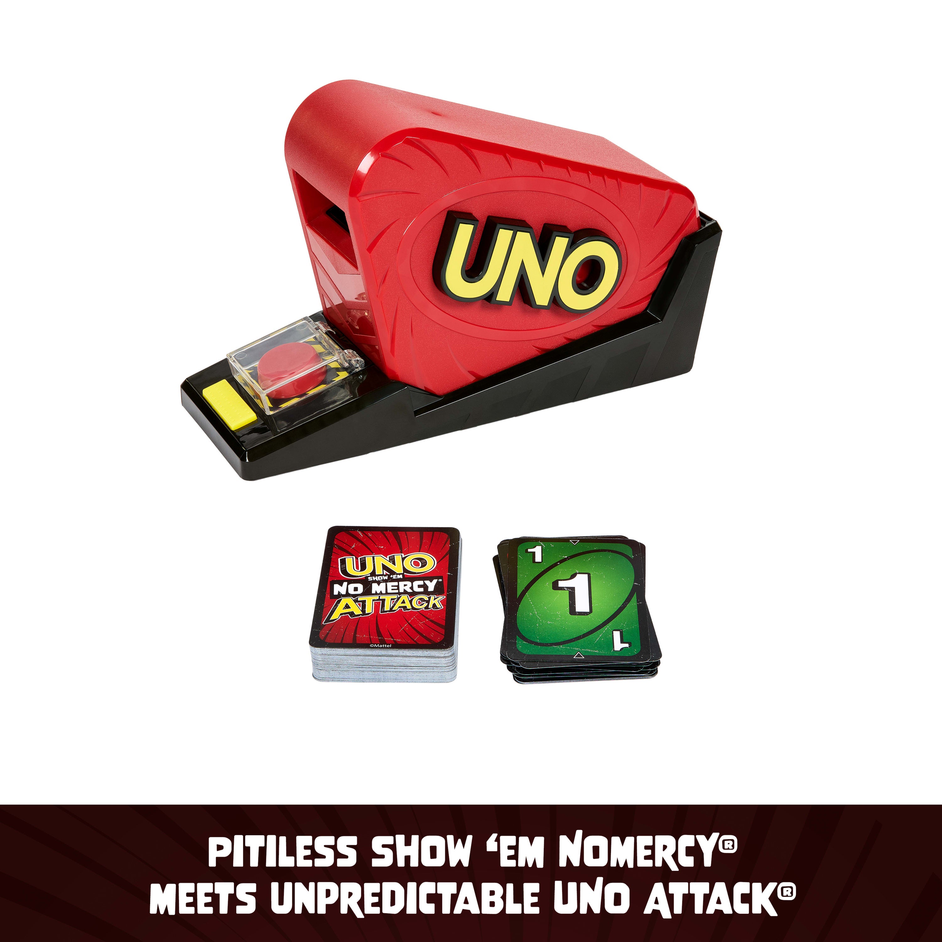 UNO Show Em No Mercy Attack card launcher by Mattel
