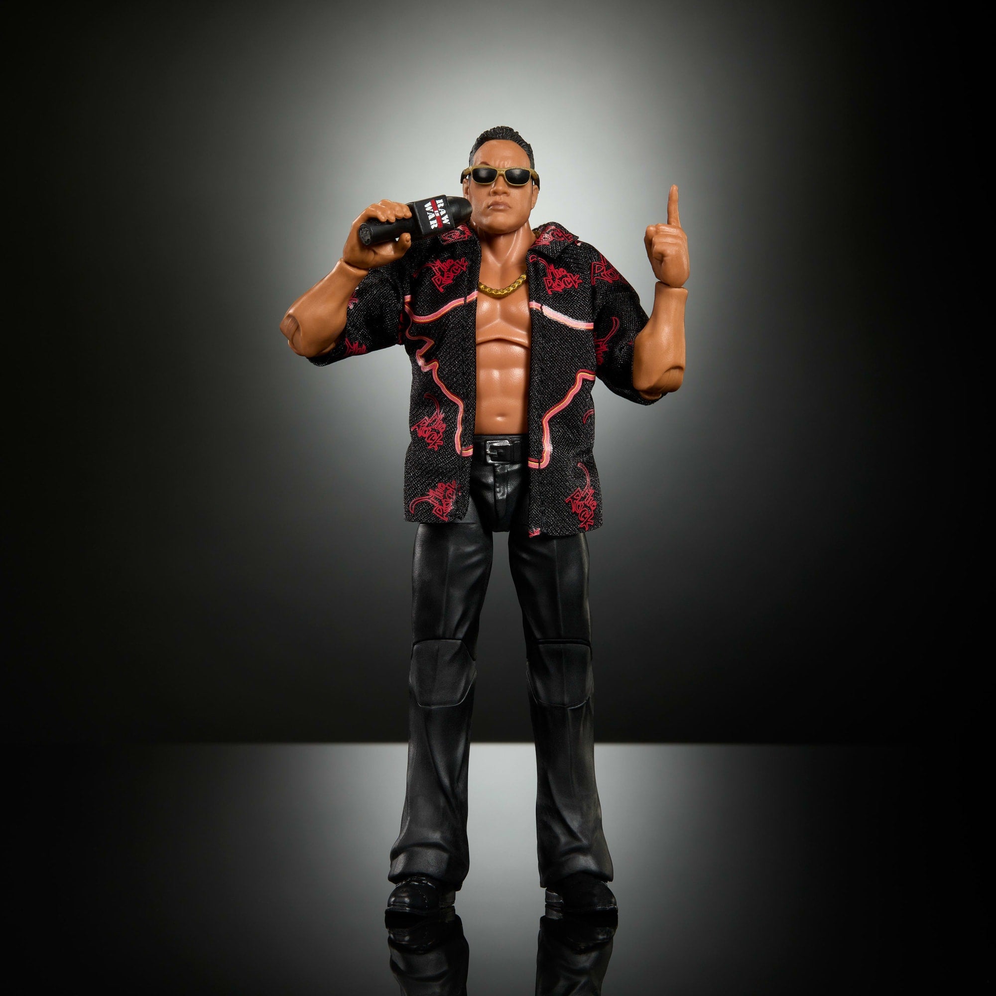 WWE Monday Night War The Rock Action Figure | Mattel